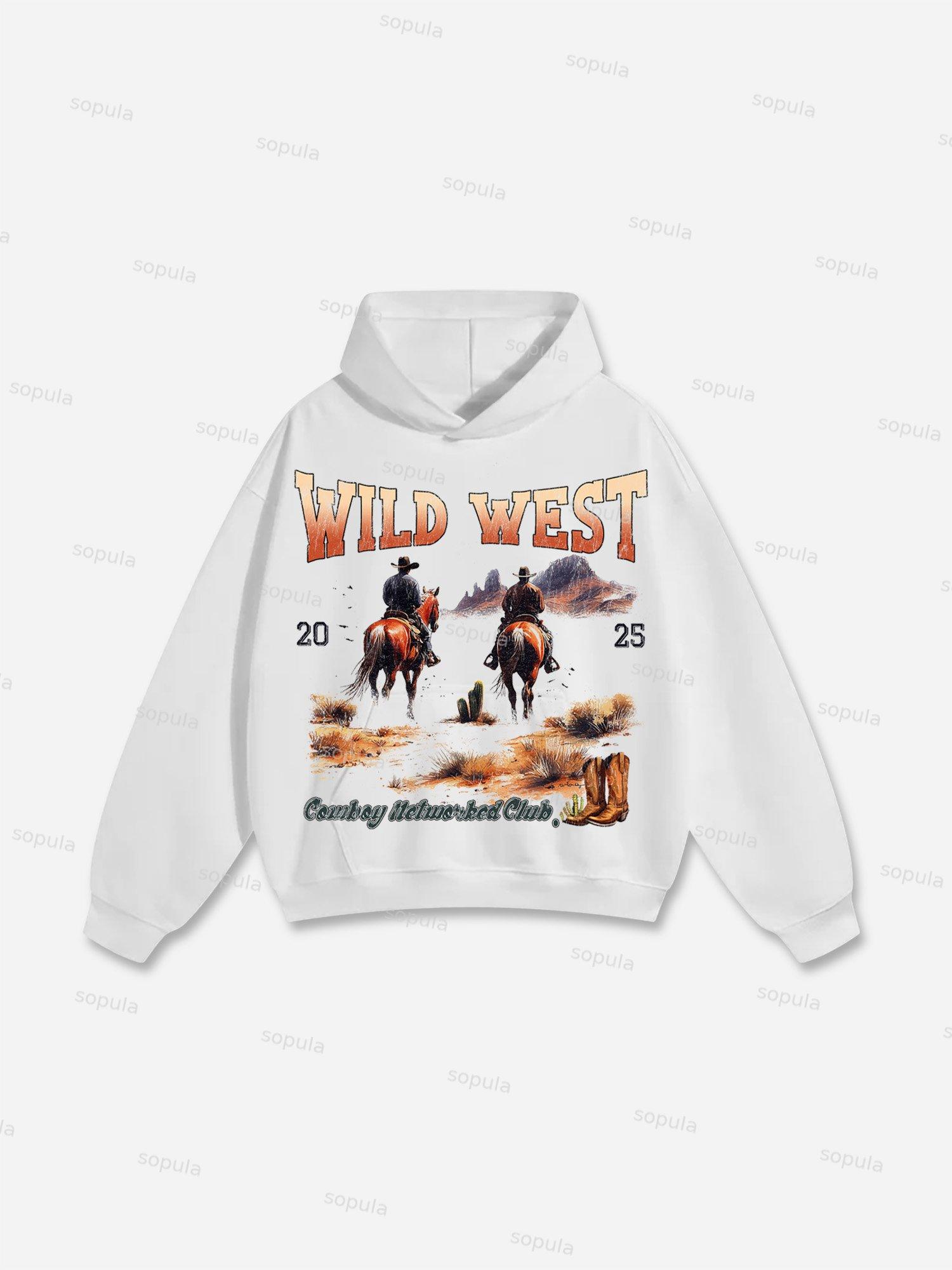 Streetwear No Emotion Graphic Print Hoodie Product Image