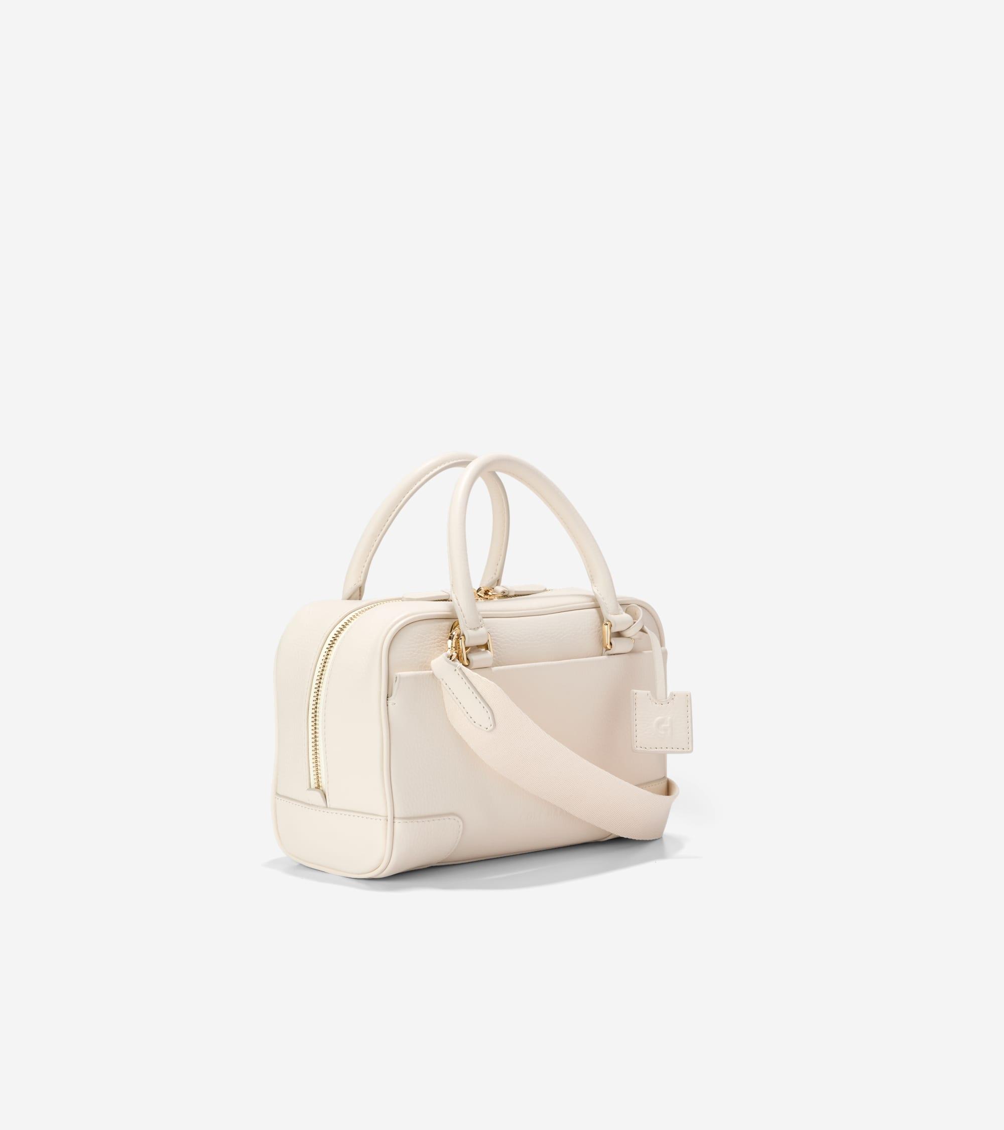 Women's Beverly Small Satchel in White | Cole Haan Product Image