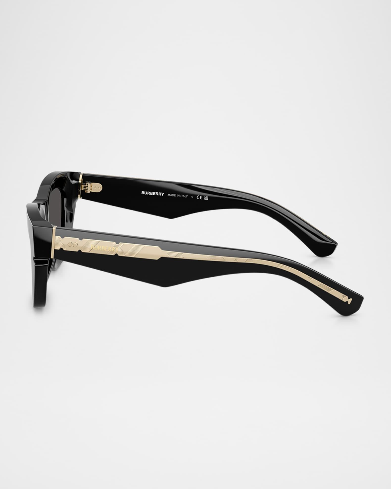 BE4454F Acetate Cat Eye Sunglasses Product Image