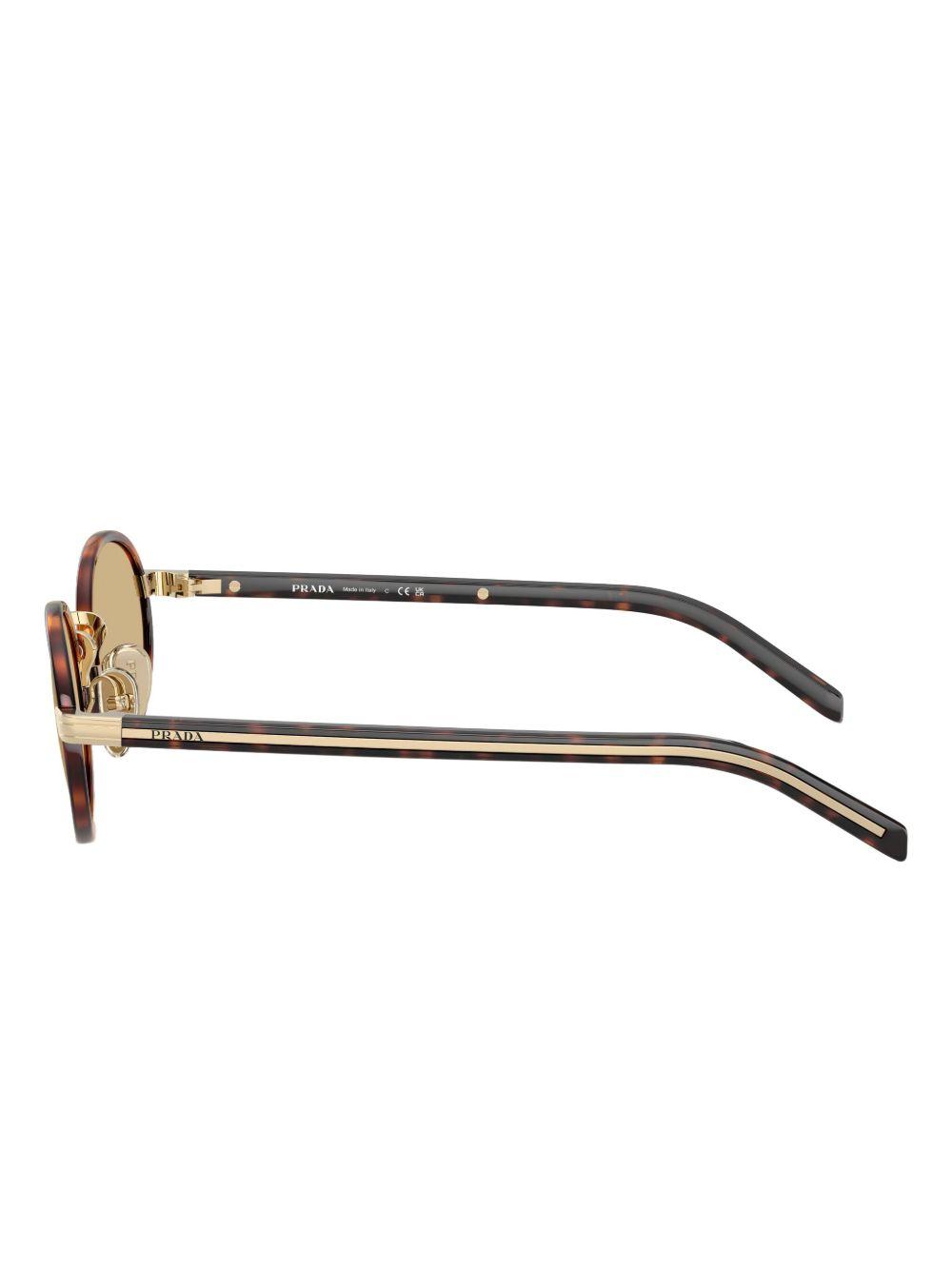 tortoiseshell round-frame sunglasses Product Image