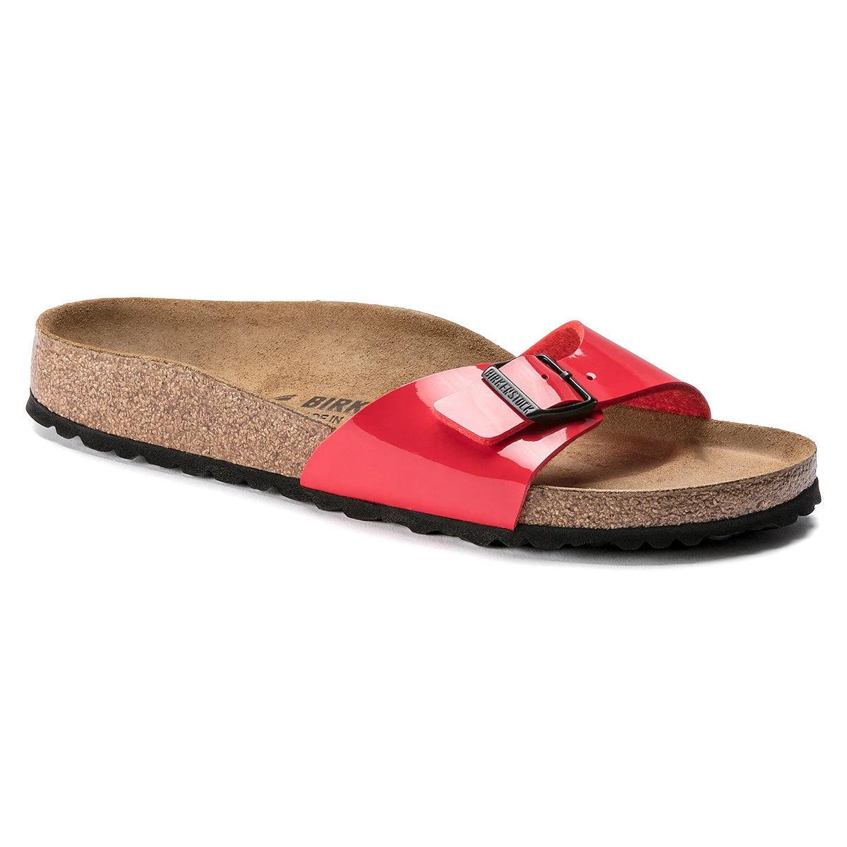 Birkenstock Women's Madrid Patent Birko-Flor Patent Sandals Product Image
