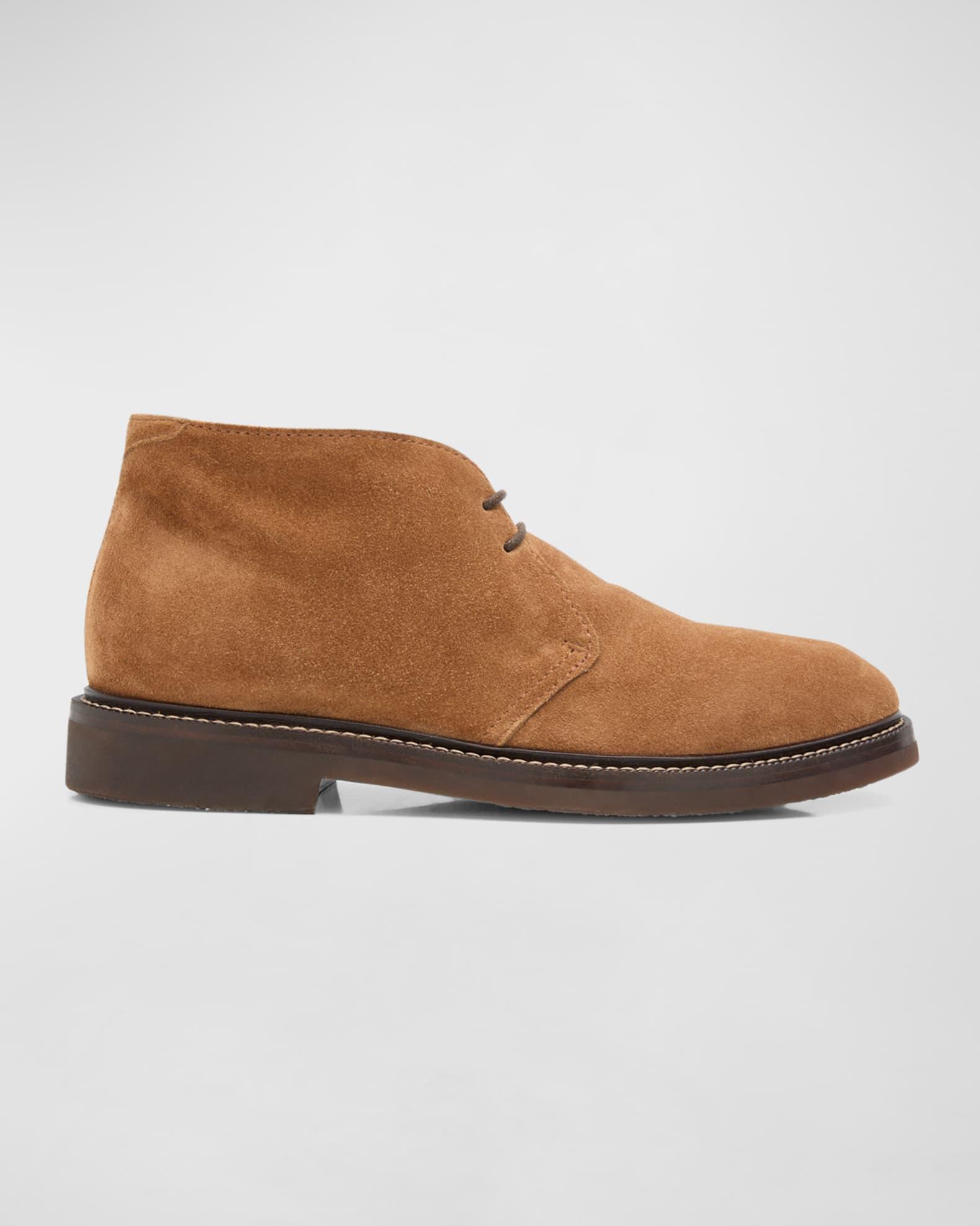 Men's Suede Flex Sole Chukka Boots Product Image