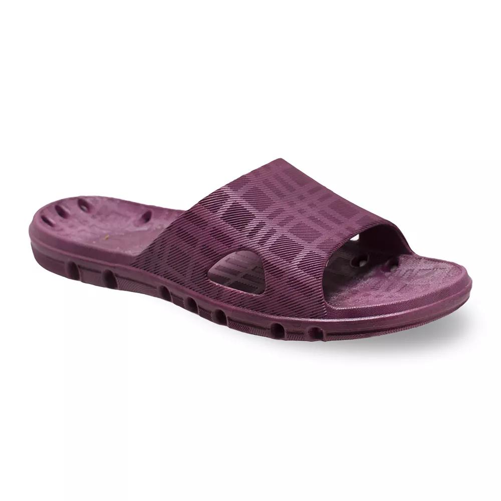 AdTec Classic Women's Slide Sandals, Size: 9, Purple Product Image