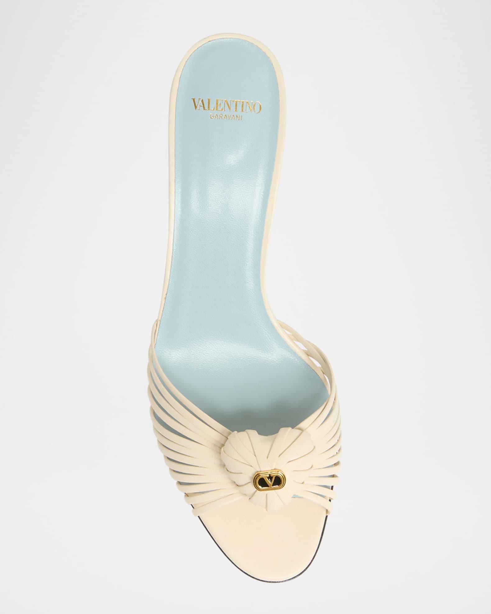 Royal Heart VLogo Leather Sandals Product Image