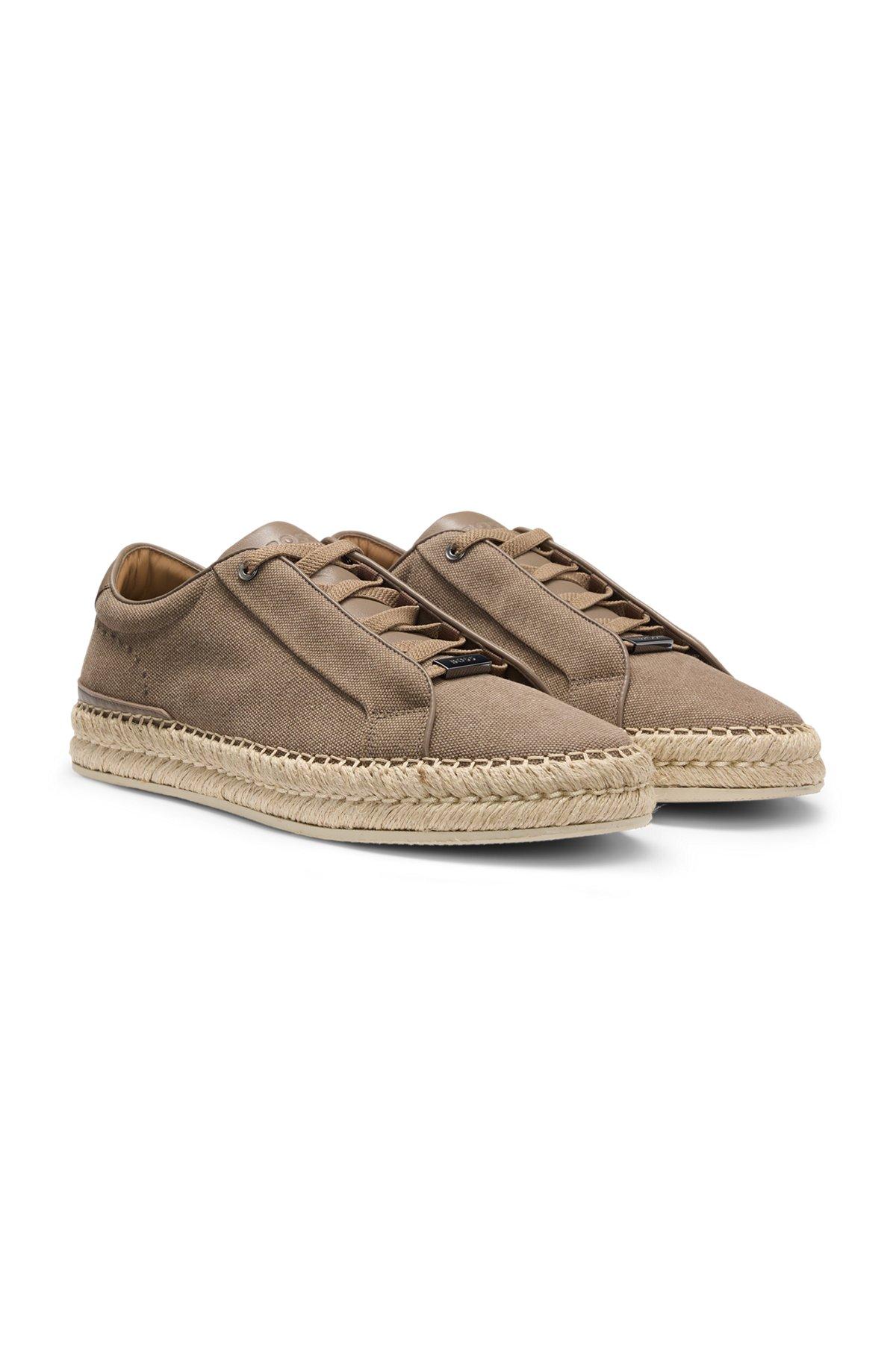 BOSS - Gary EXTRALIGHT sneakers with hidden laces - Light Brown Product Image