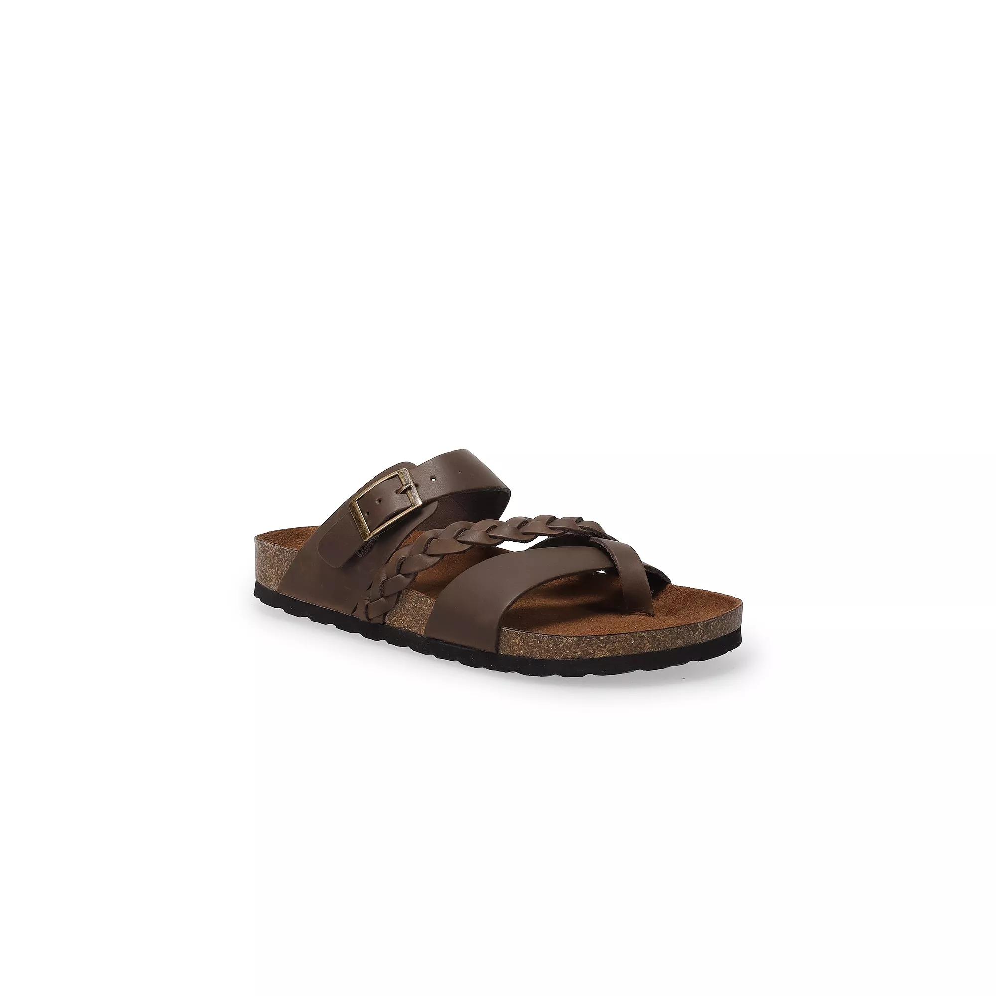 Sonoma Goods For Life® Hazy Women's Sandals, Size: 7.5, Brown Product Image