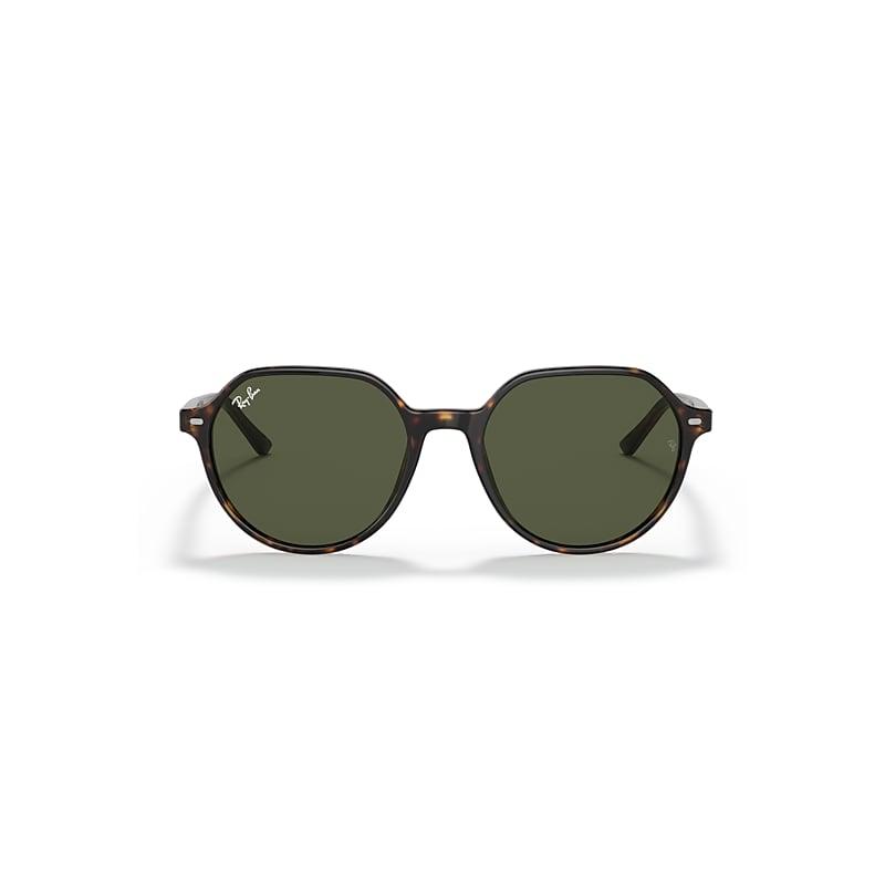 Ray-Ban New Round Sunglasses Frame Blue Lenses Product Image