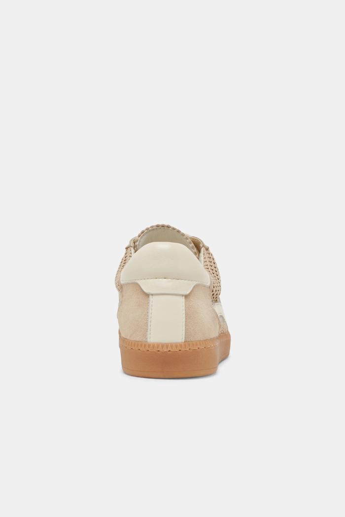 Notice Mesh Sneakers - Sesame Woven Mesh Product Image