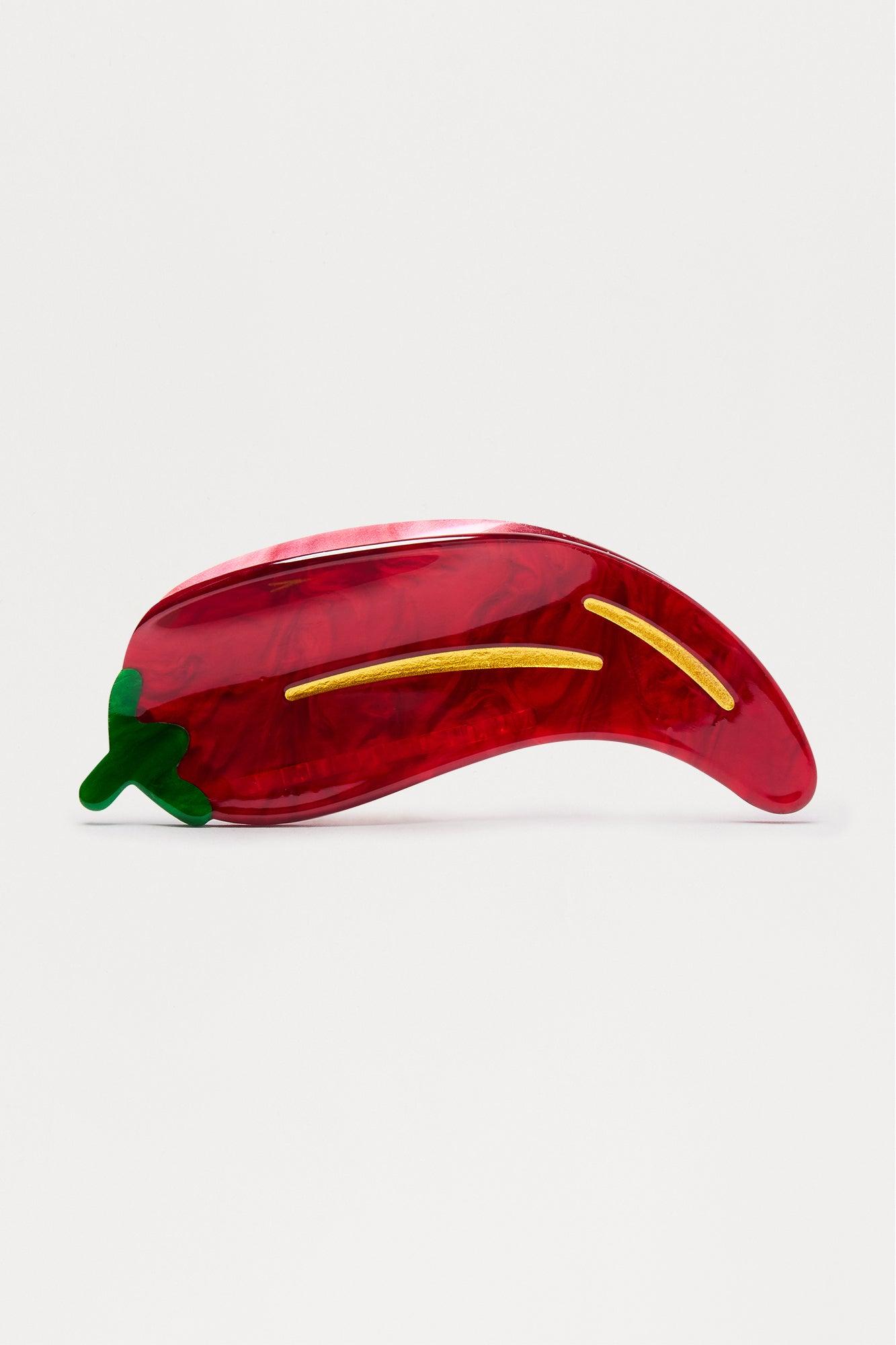 A Bit Spicy Claw Clip - Red Female Product Image