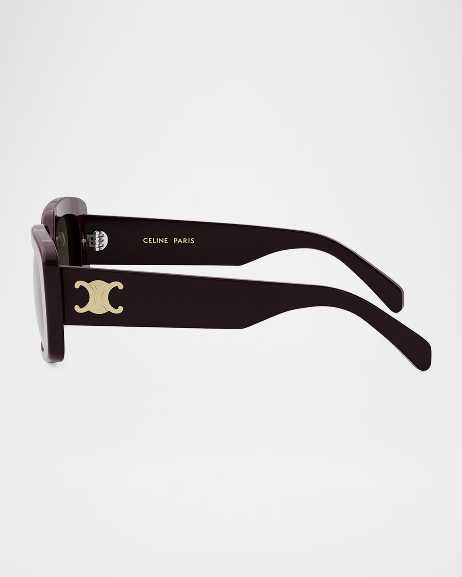 Triomphe Acetate Butterfly Sunglasses  Product Image