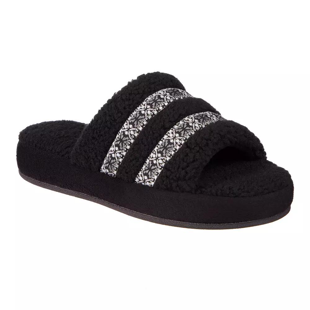 isotoner Clara Memory Foam Women's Slide Slippers,  Product Image