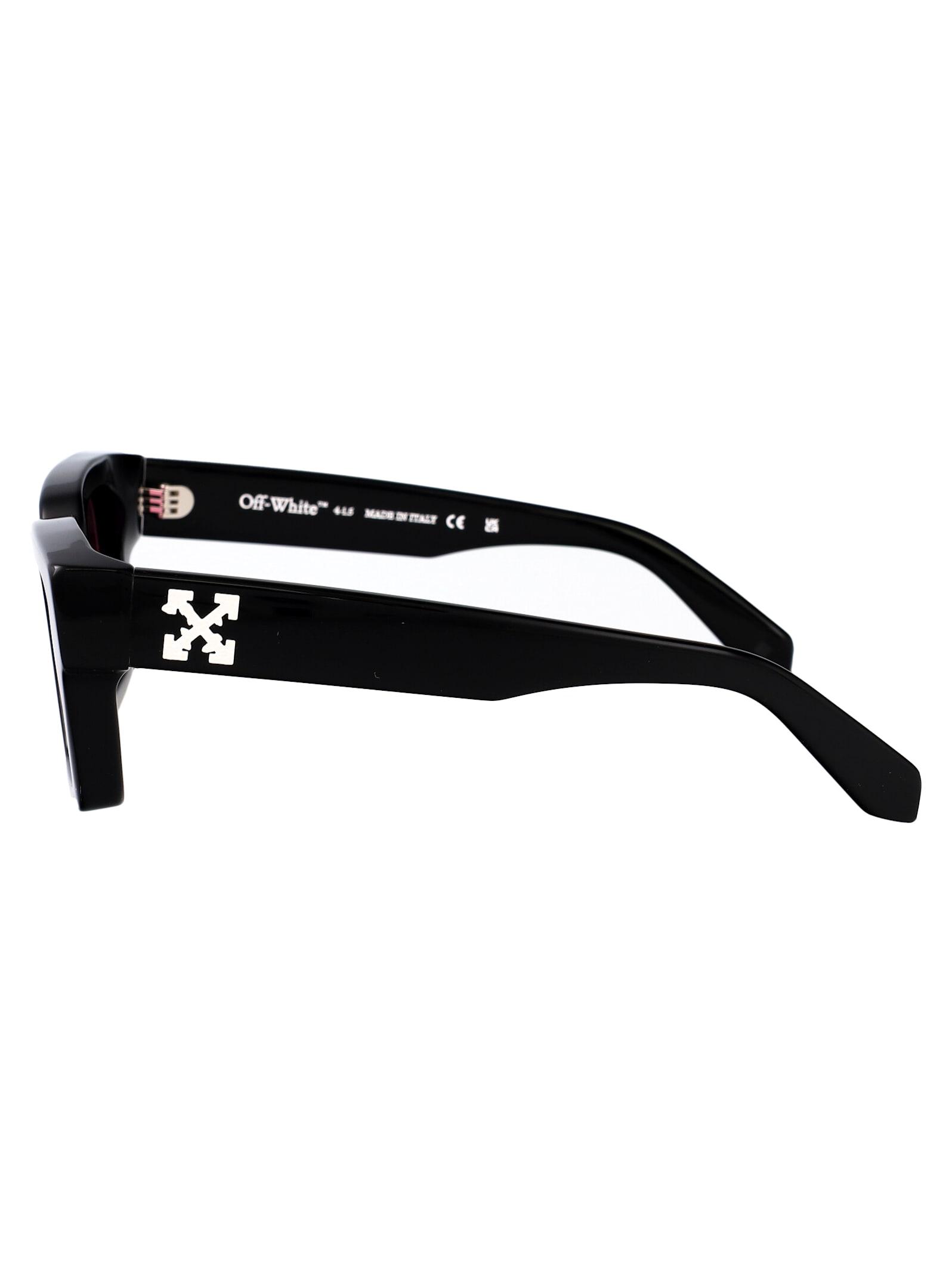 OFF-WHITE Virgil Rectangular Sunglasses In Pink Product Image