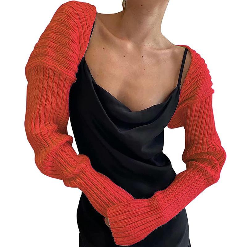 Rib Knit Shrug Product Image