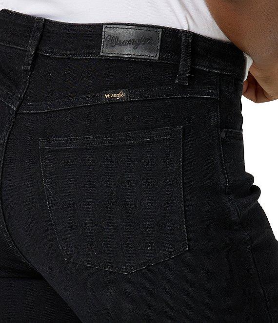 Wrangler® High Rise True Straight Jeans Product Image