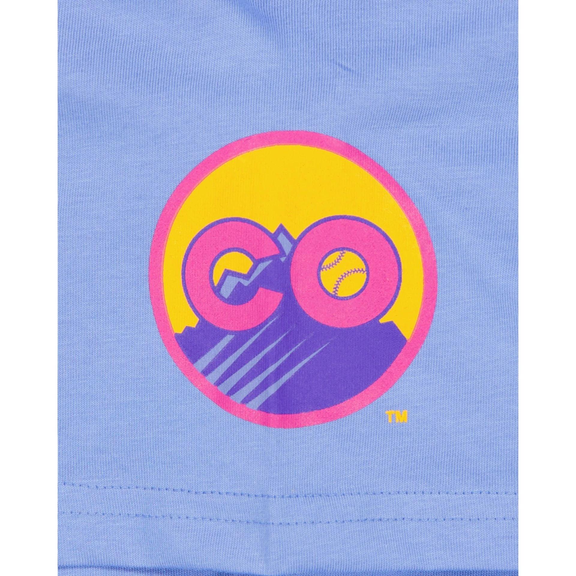 Colorado Rockies City Connect Women's Pastel Blue T-Shirt Female Product Image