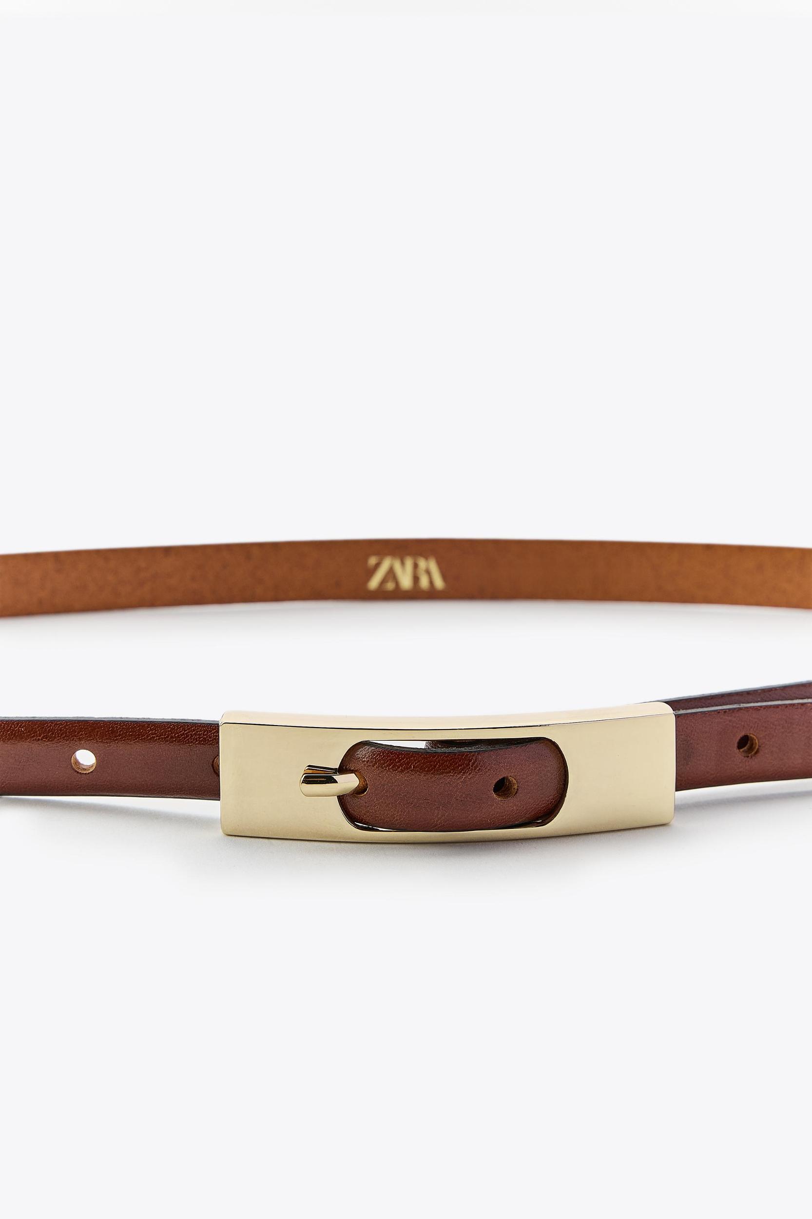 THIN BELT WITH RECTANGULAR BUCKLE Product Image
