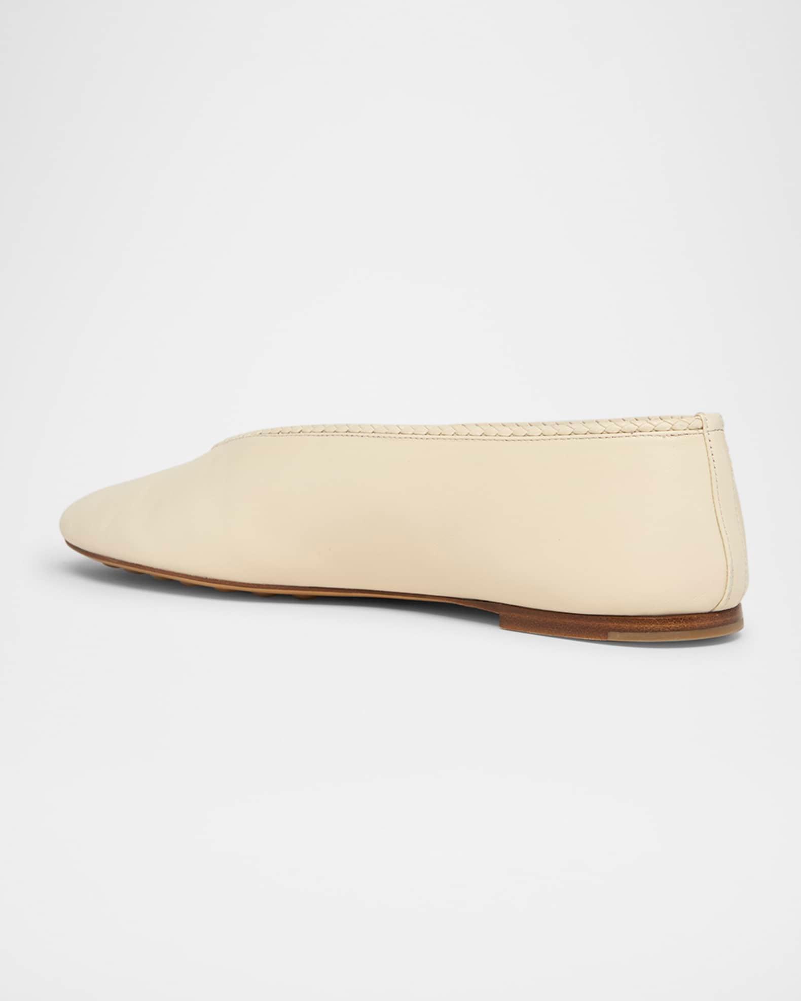 Lagoon Nappa Leather Ballerina Flats Product Image