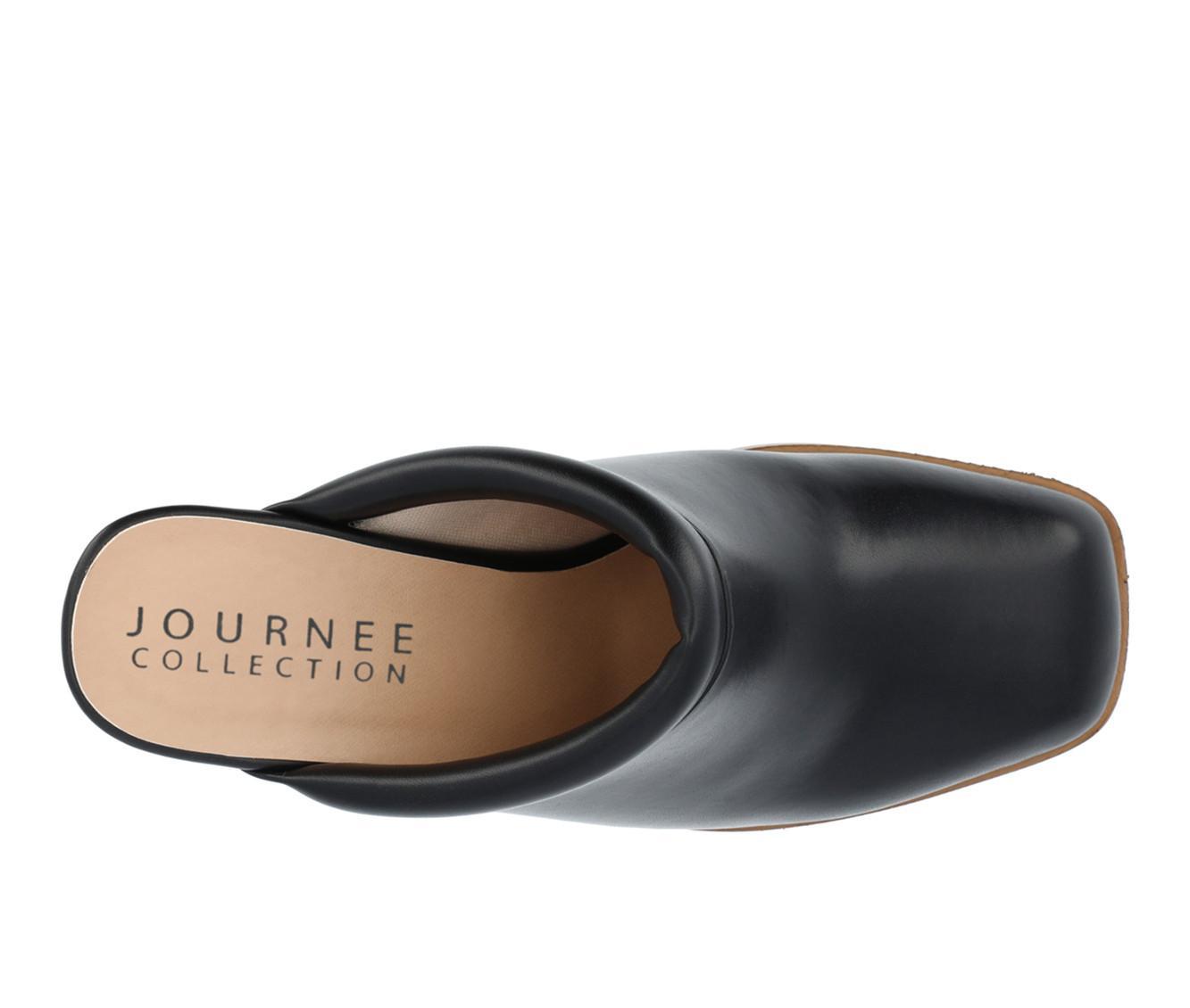 Women's Journee Collection Izara Block Heel Platform Clogs Product Image