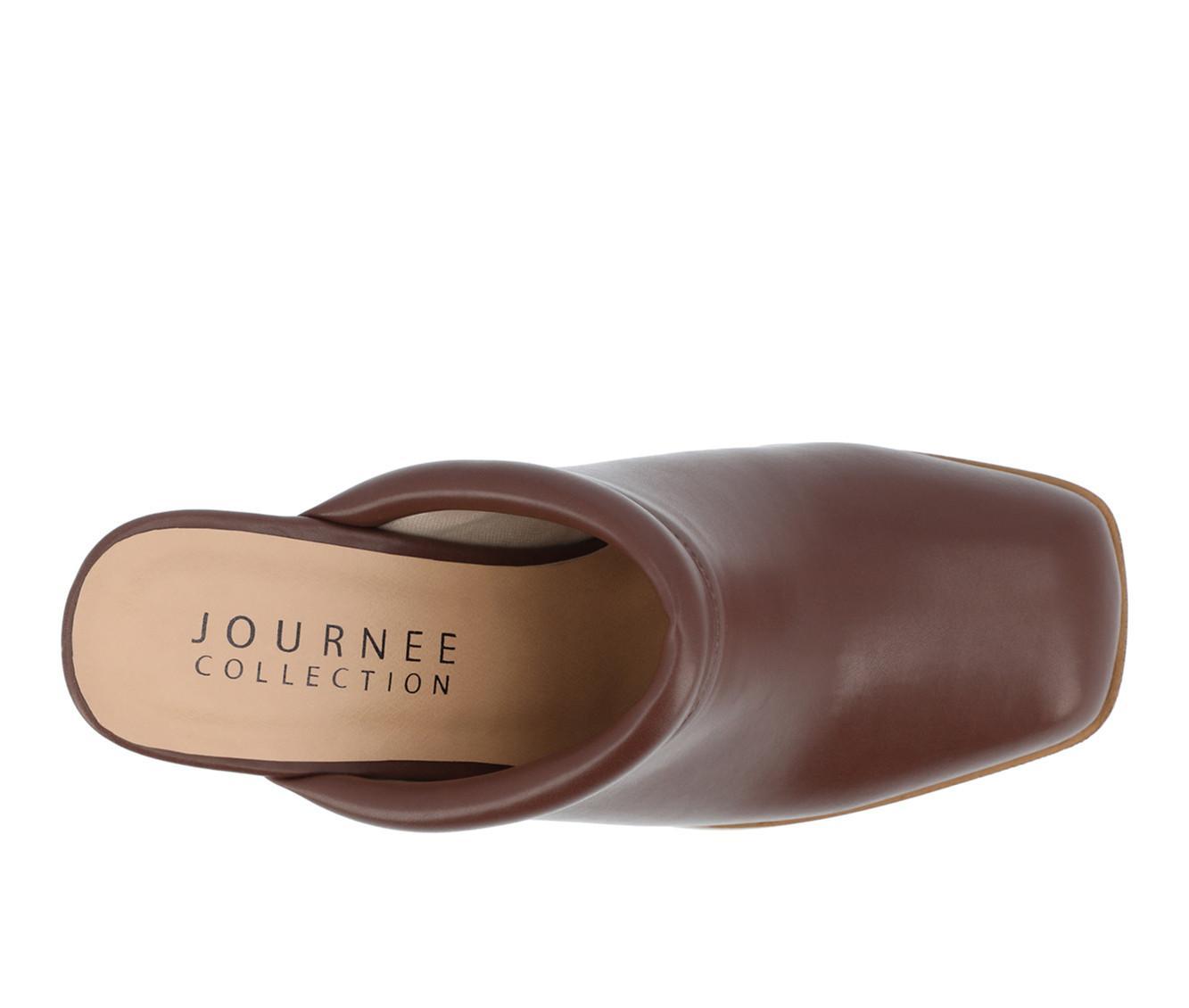 Women's Journee Collection Izara Block Heel Platform Clogs Product Image