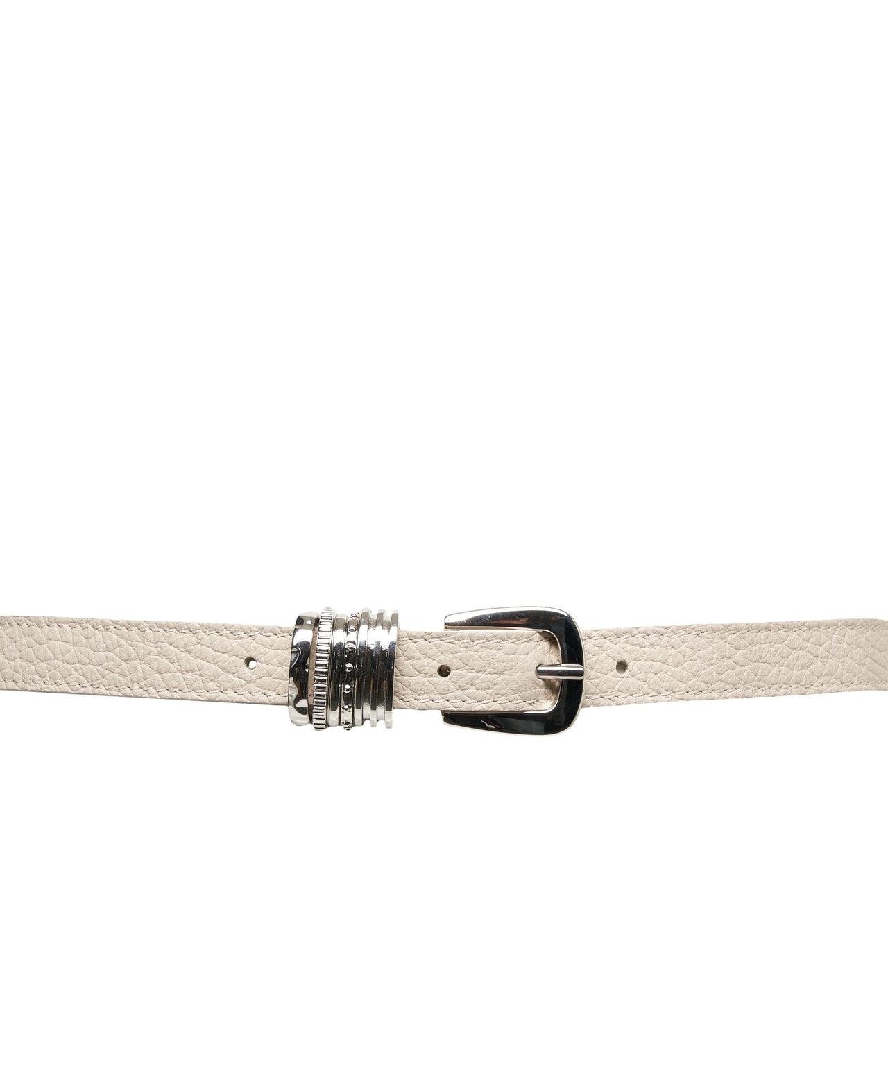 Belt in grained leather Product Image