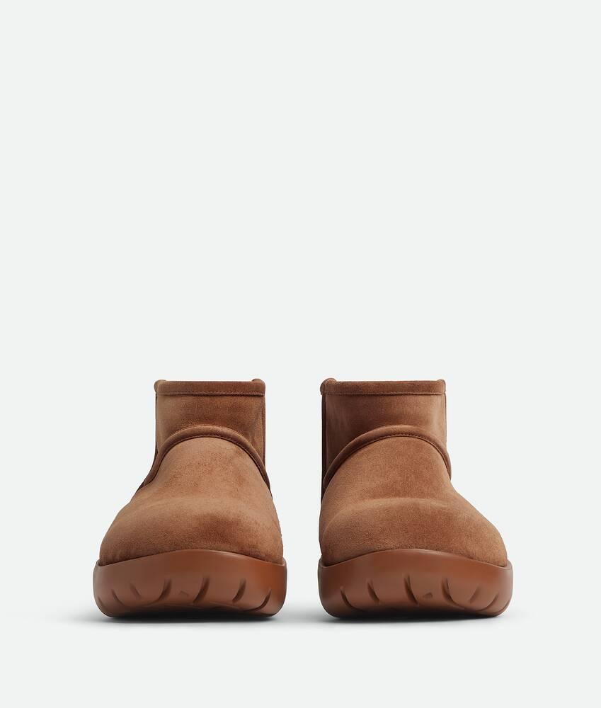 Women's Snap Mini Ankle Boot in Caramel Product Image