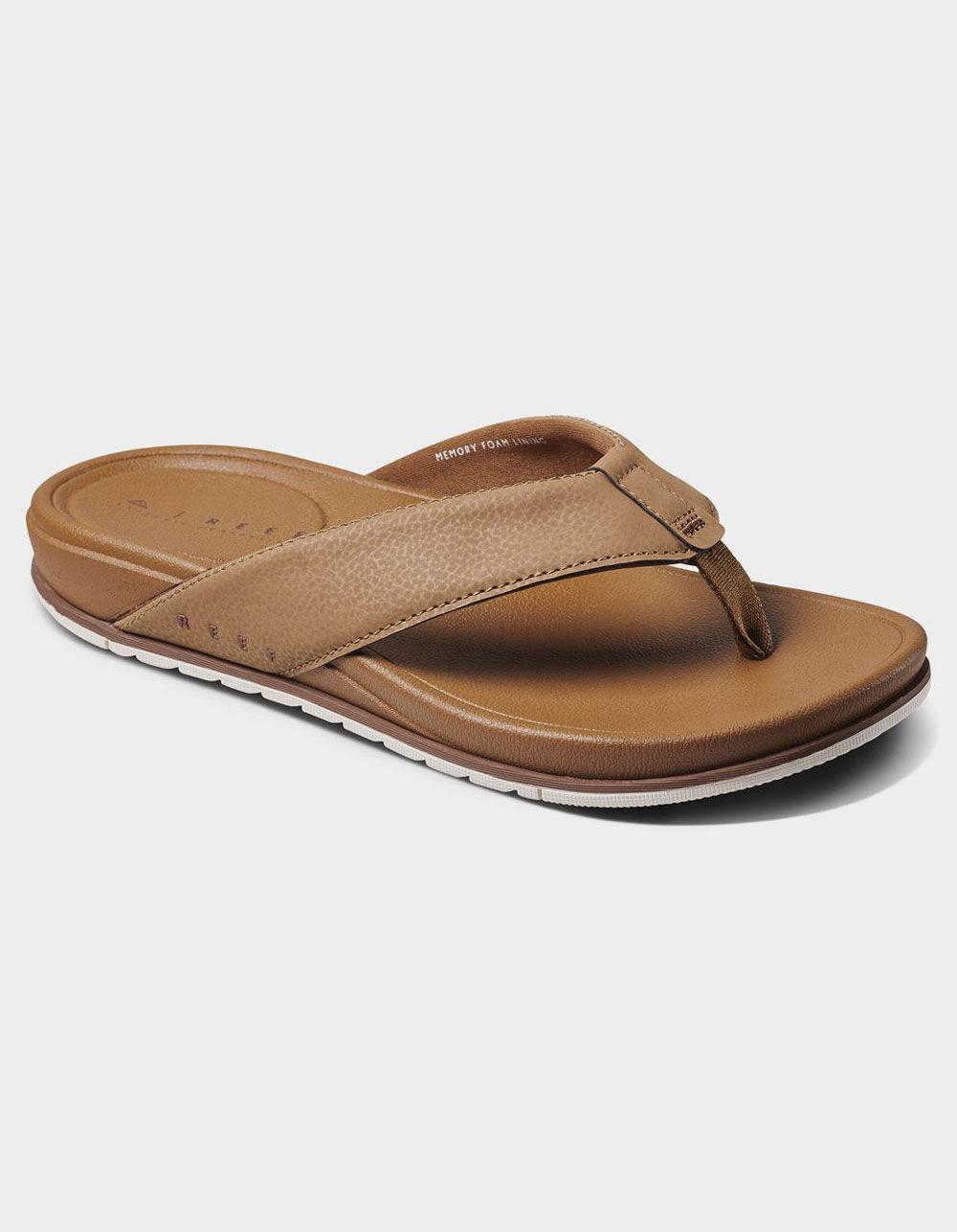 REEF Cushion Bonzer Mens Flip Flops - LIGHT BROWN Product Image