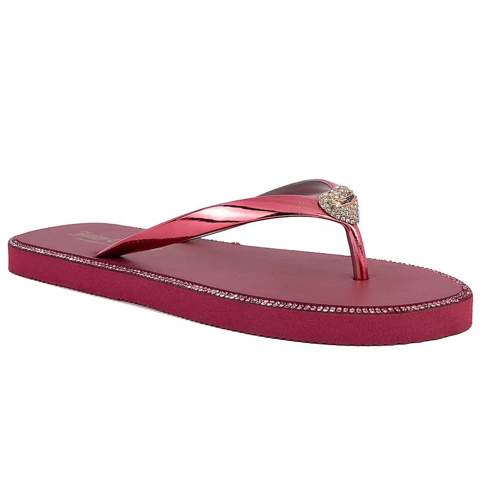 Juicy Couture Selfless Women's Thong Flip-Flop Sandals,  Product Image