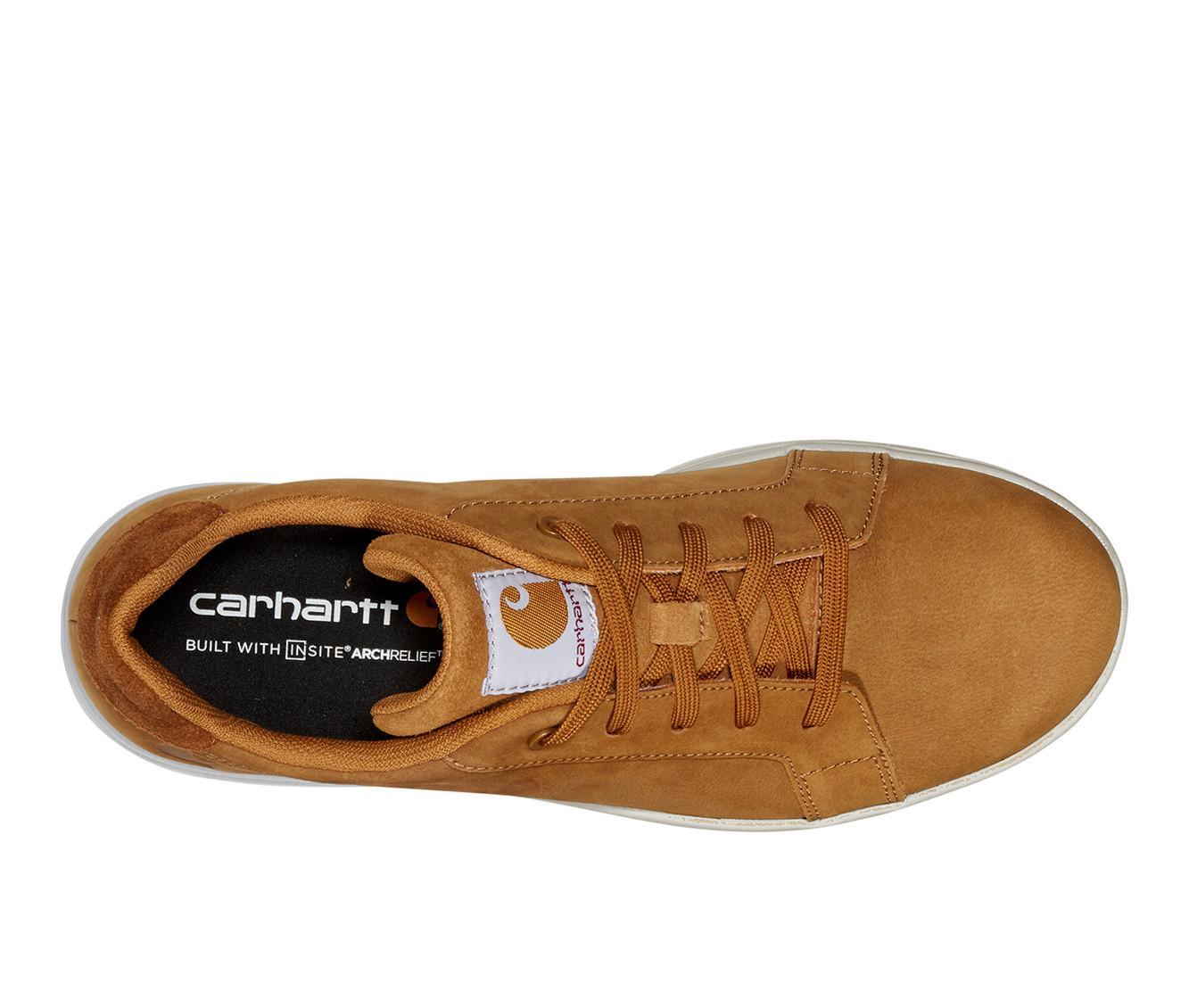 Men's Carhartt Detroit Leather Sneaker EH Work Shoes Product Image
