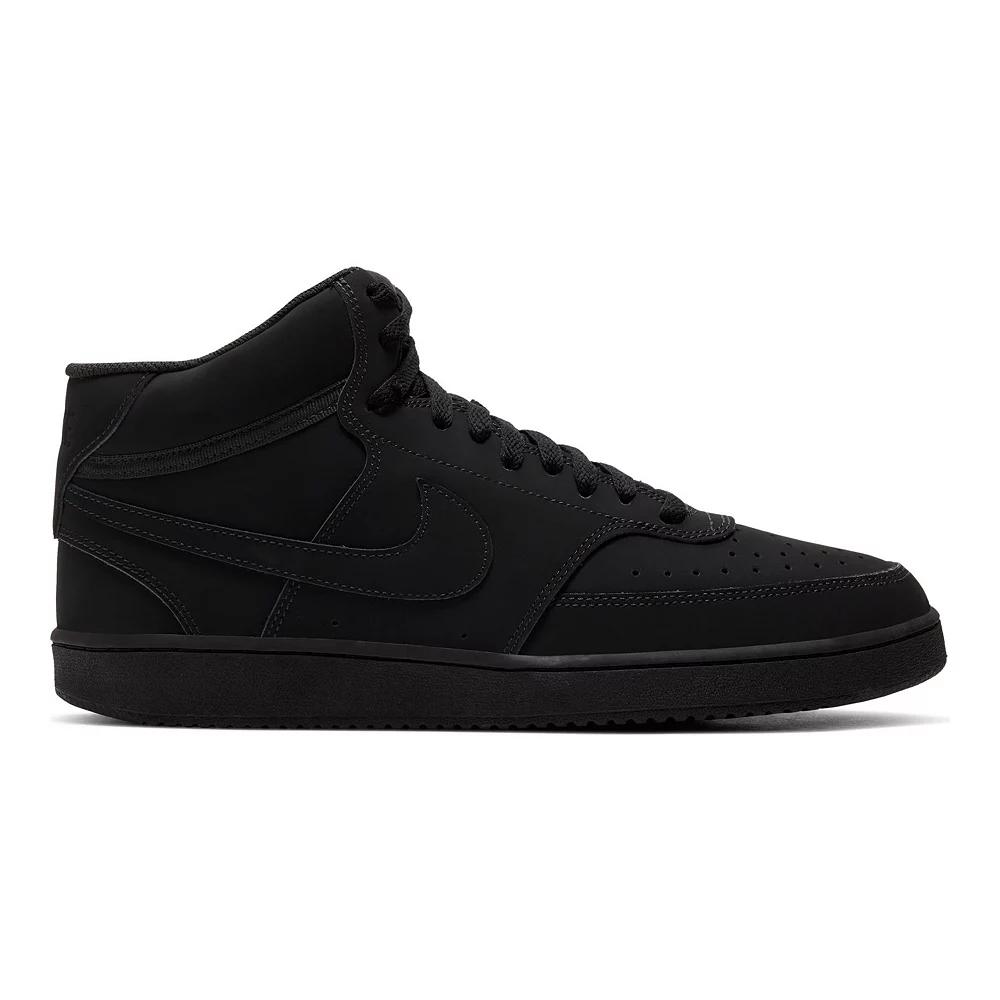 Nike Mens Court Vision Mid Shoes | CU6620-001 Product Image
