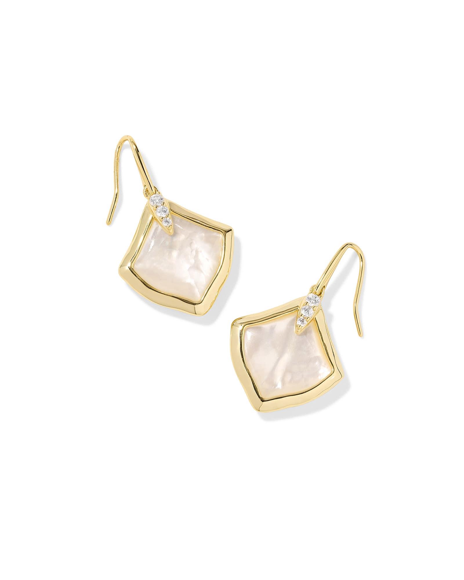 Joelle Gold Drop Earrings Product Image