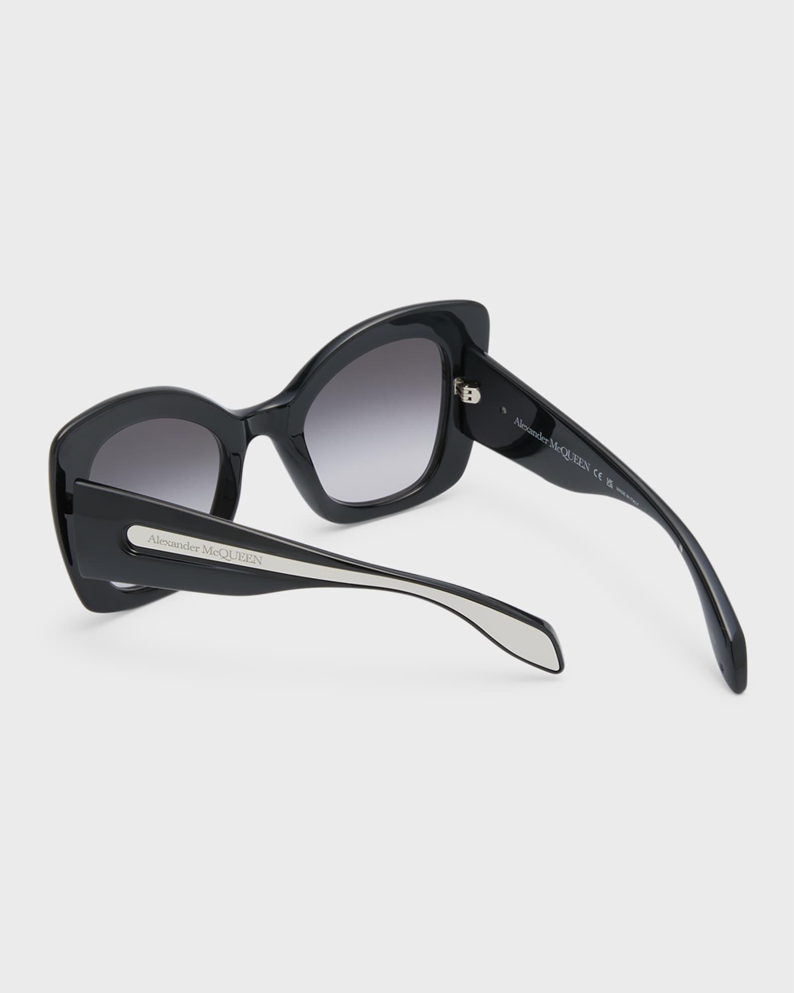 Butterfly Sunglasses w/ Gold-Tone Detail Product Image