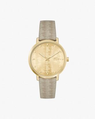 Three Hand Crocorigin Leather Watch Product Image