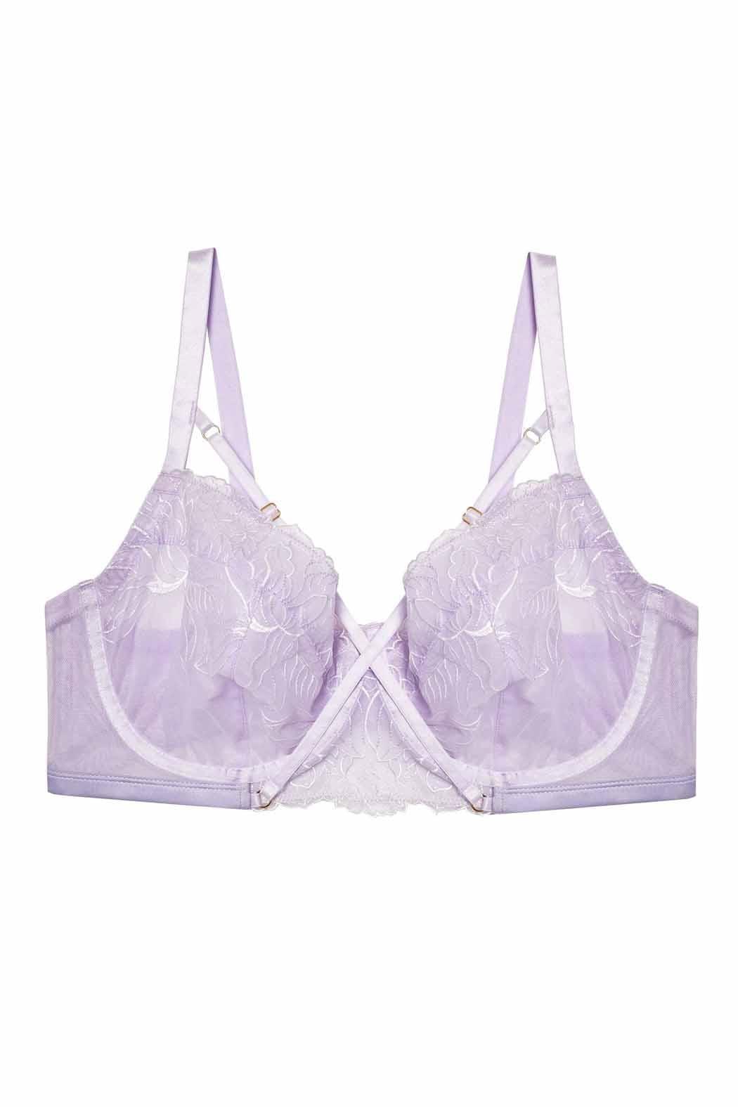 Mila Lilac Lace Bra Product Image