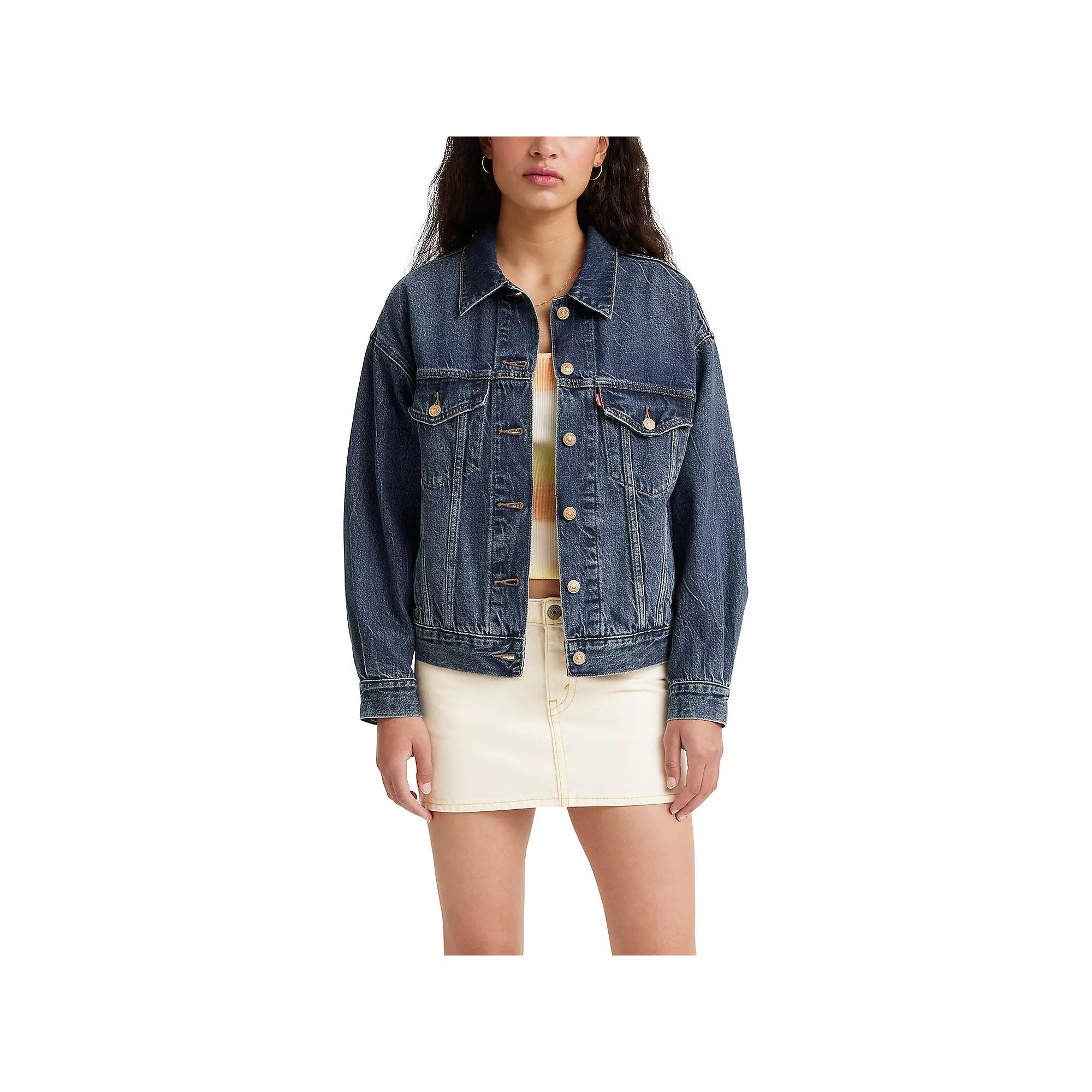 Women's Levi's® Denim '90s Trucker Jean Jacket, Size: XS, Wonderlust Product Image