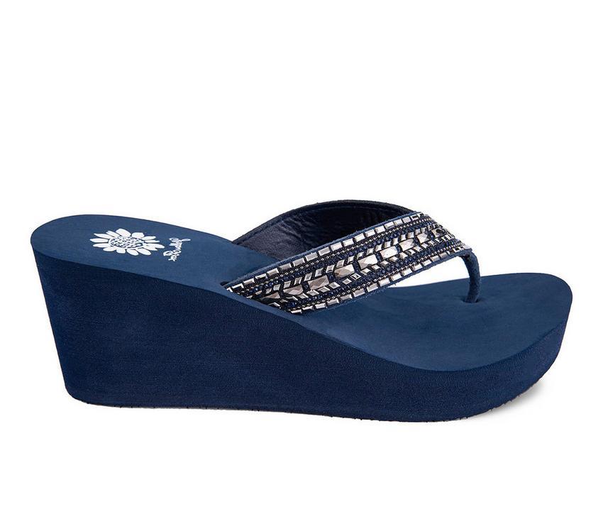 Women's Yellow Box Emmil Flip-Flops Product Image