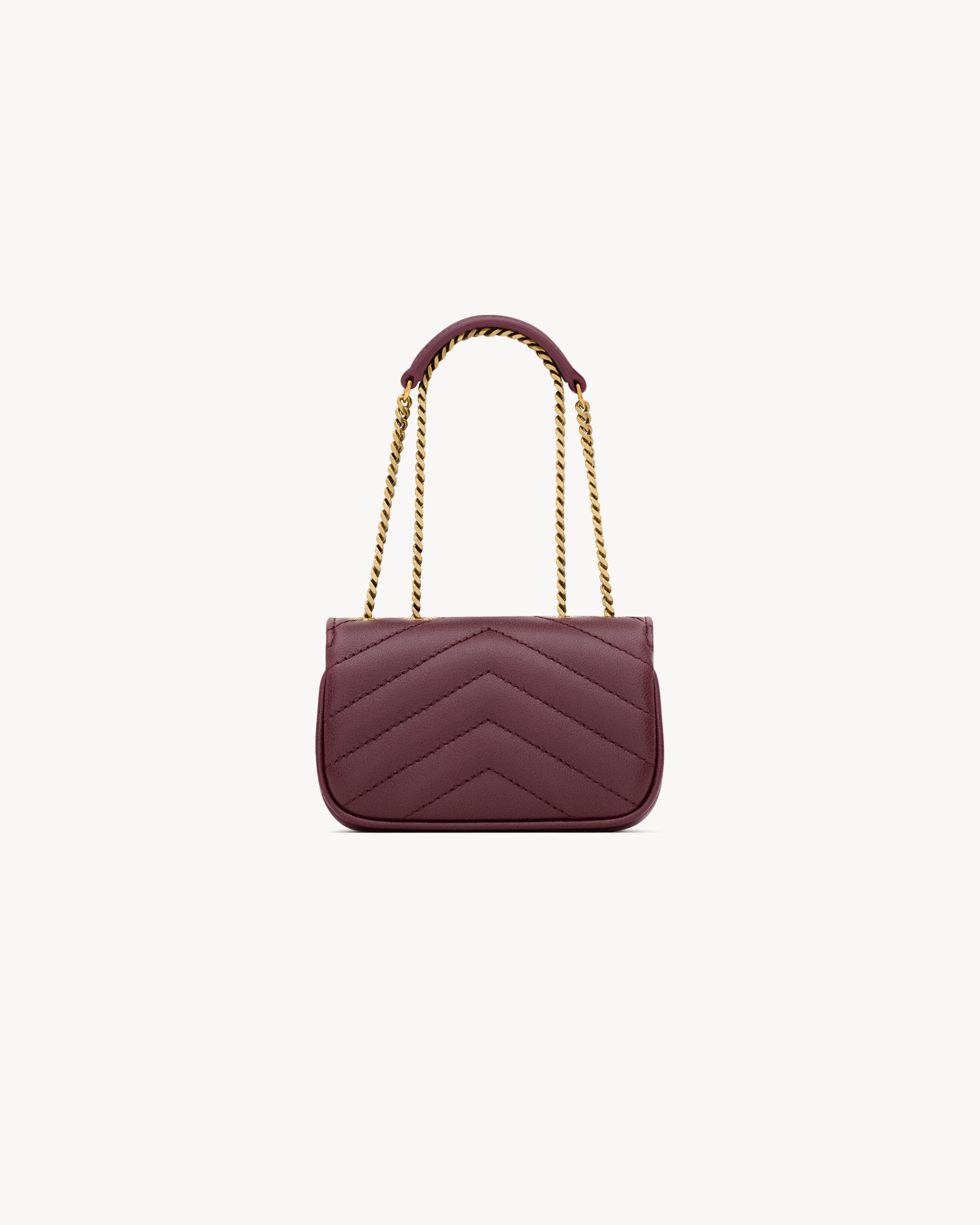 LOULOU micro bag in lambskin Product Image