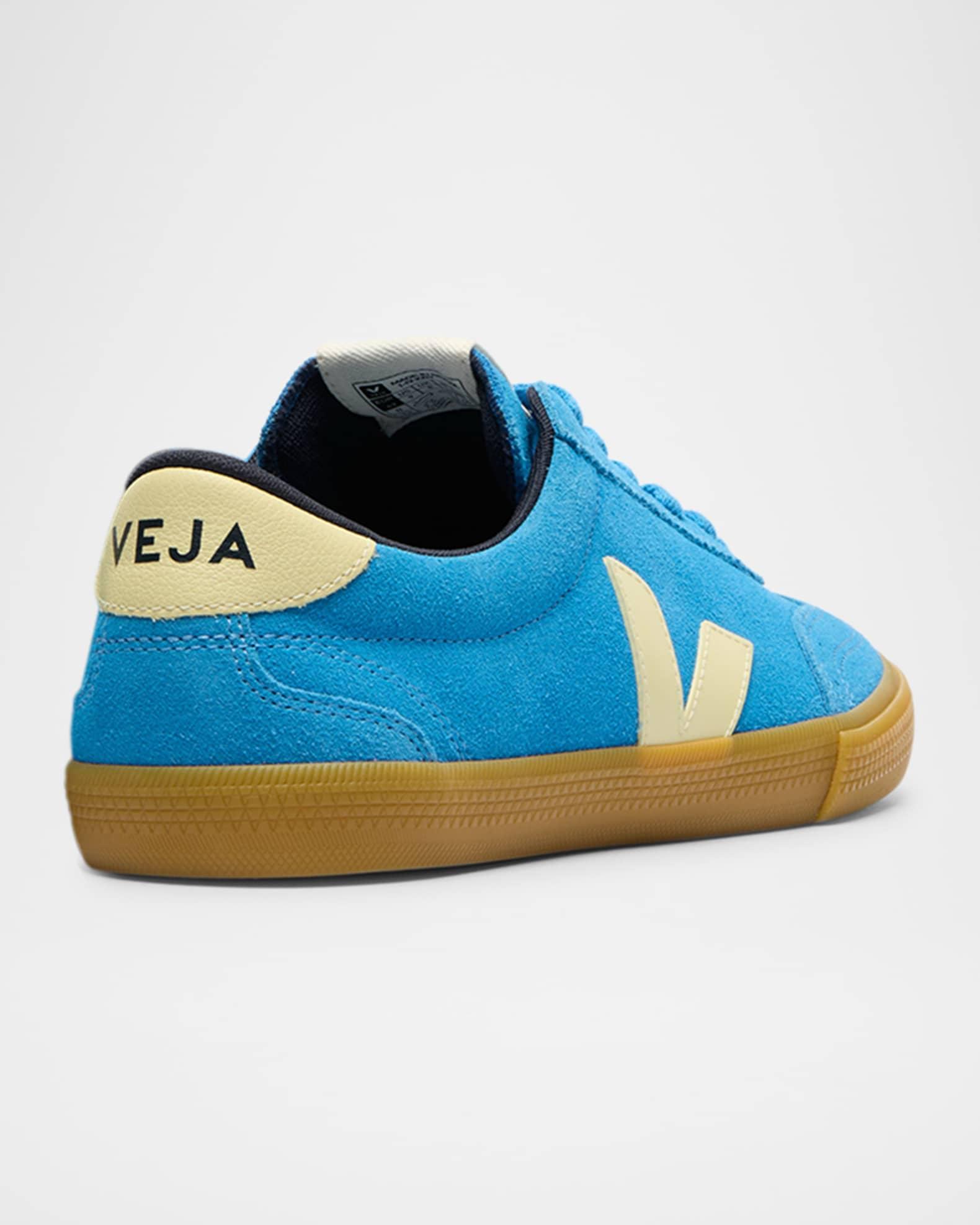 Volley Bicolor Suede Low-Top Sneakers Product Image