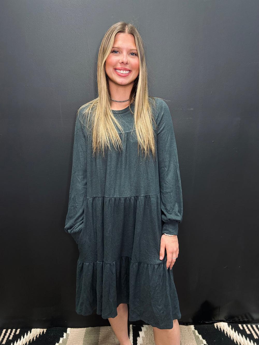 Still Be Here Layered Dress - 4 Colors* Product Image