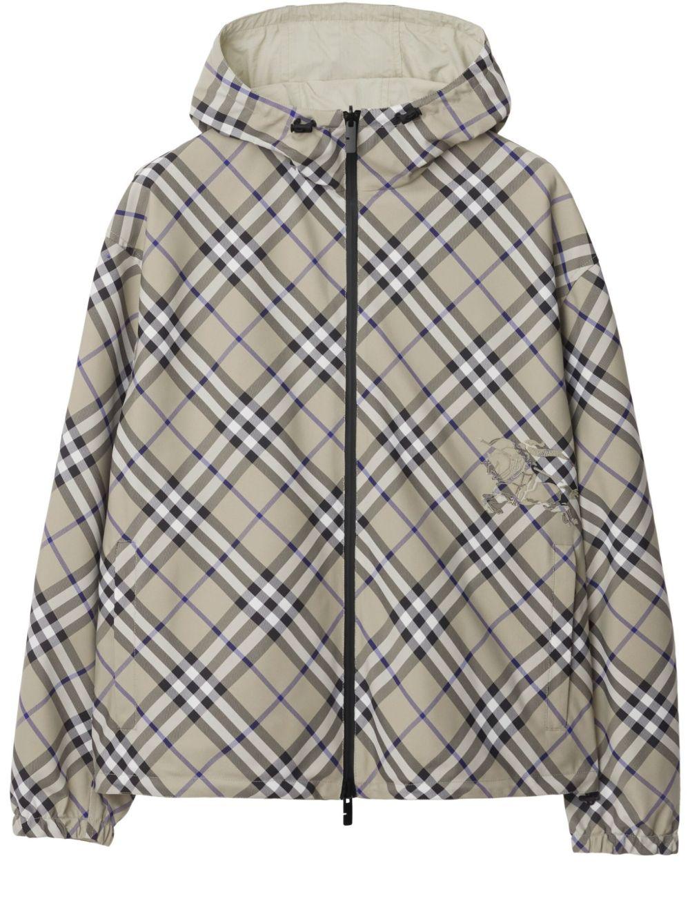 checked reversible jacket Product Image