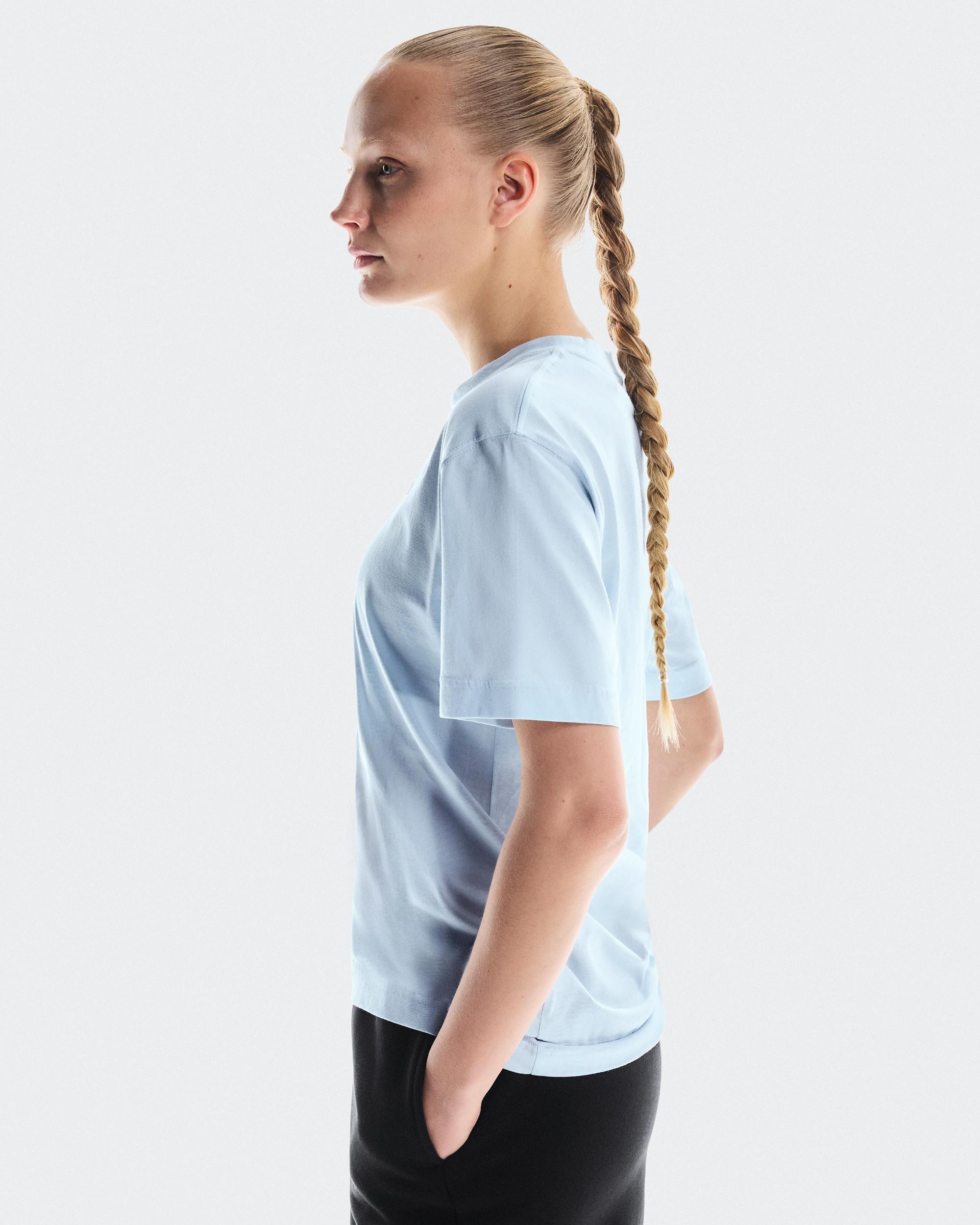 Graphic-T: Women's Organic Cotton T-Shirt With Logo Print Product Image