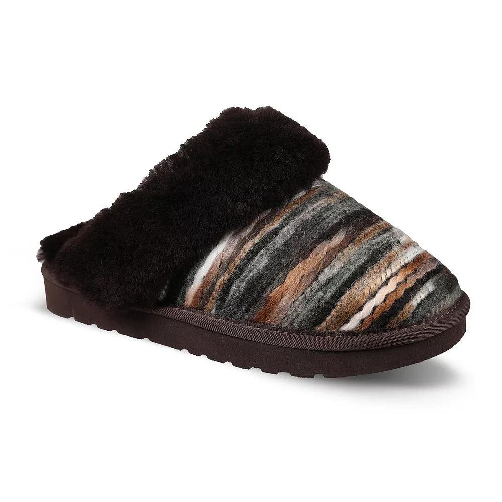 Mykos Lia Women's Scuff Slippers, Size: 9, Brown Team Product Image