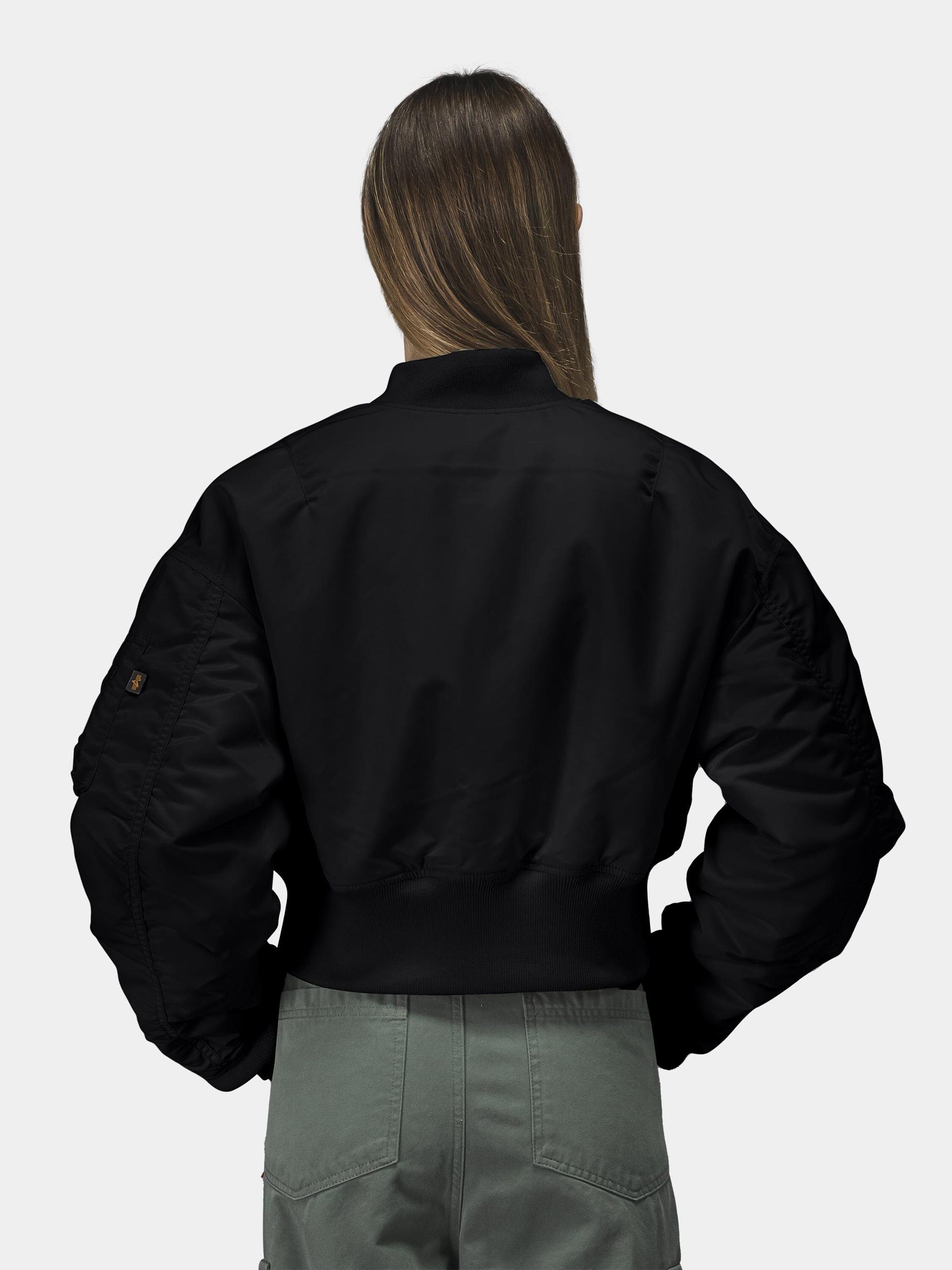 CROPPED MA-1 FLIGHT JACKET WOMENS Product Image