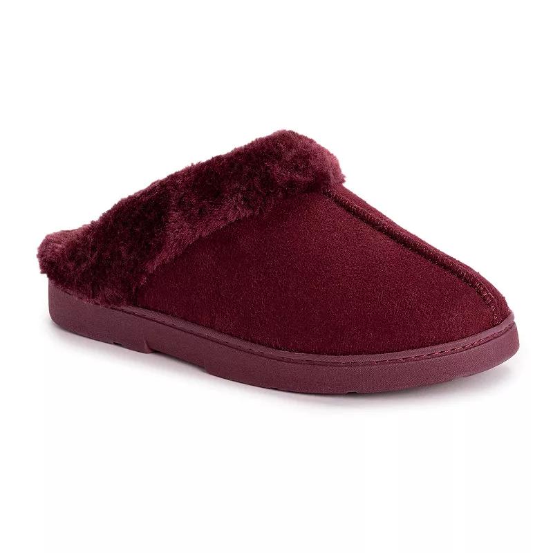 MUK LUKS Polysuede Women's Slippers,  Product Image