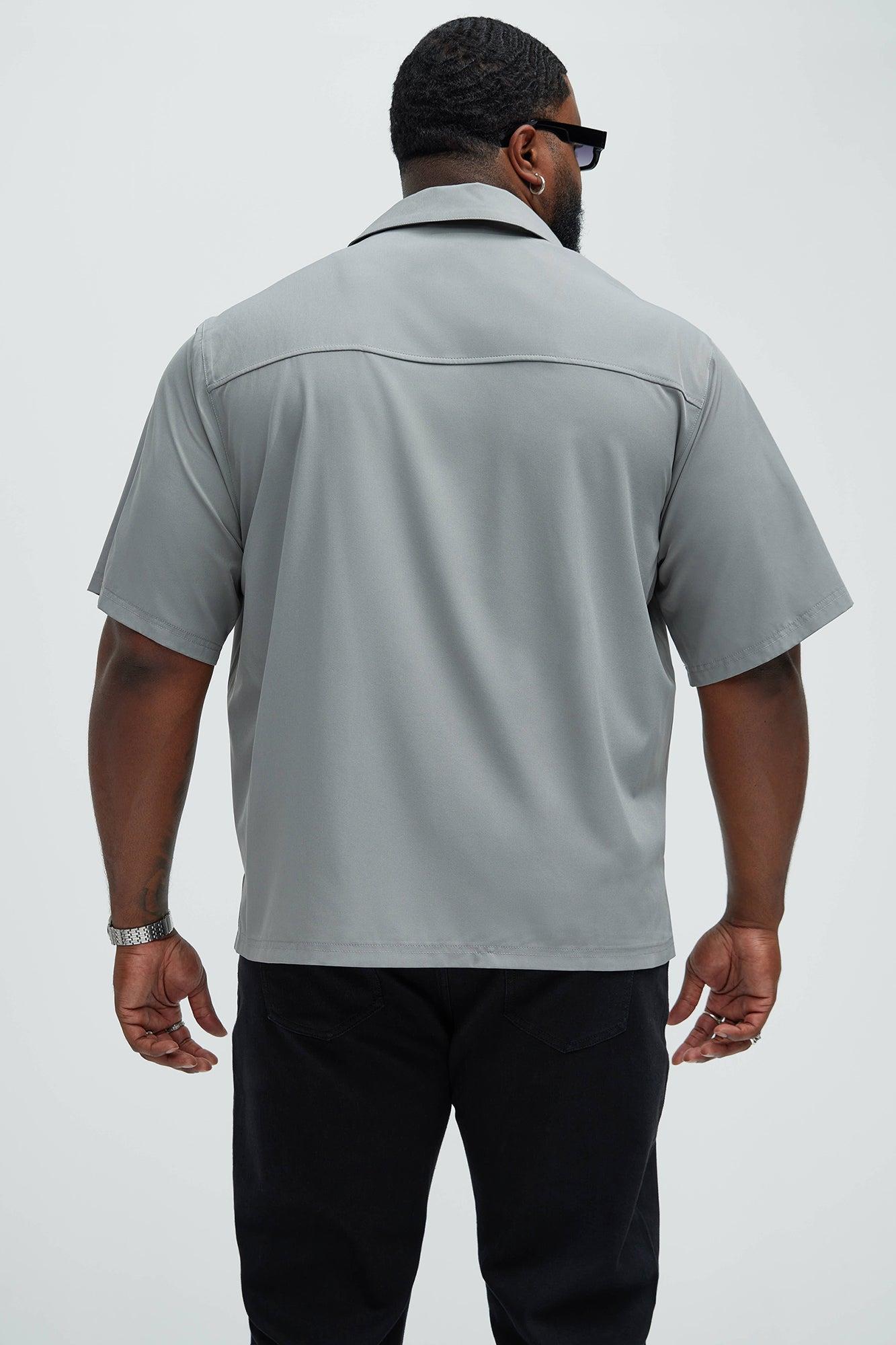 Saints Graphic Shirt - Grey Product Image