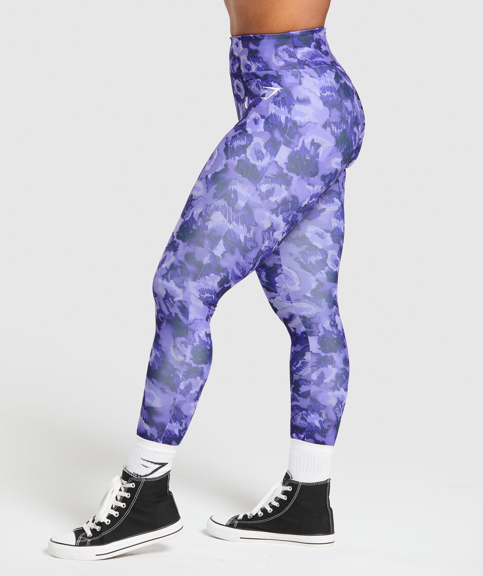 Gymshark Reps Power Leggings - Fresh Lilac Female Product Image