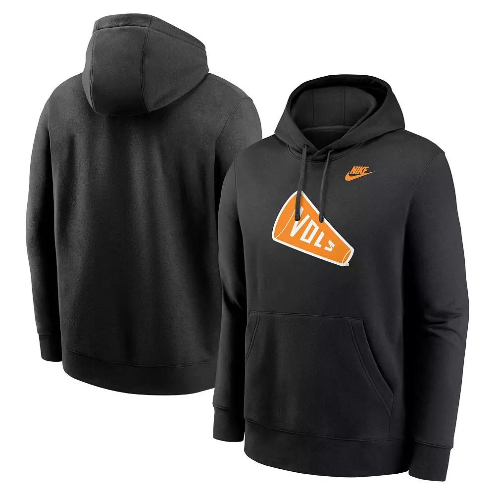 Men's Nike Black Tennessee Volunteers Vault Megaphone Pullover Hoodie,  Product Image