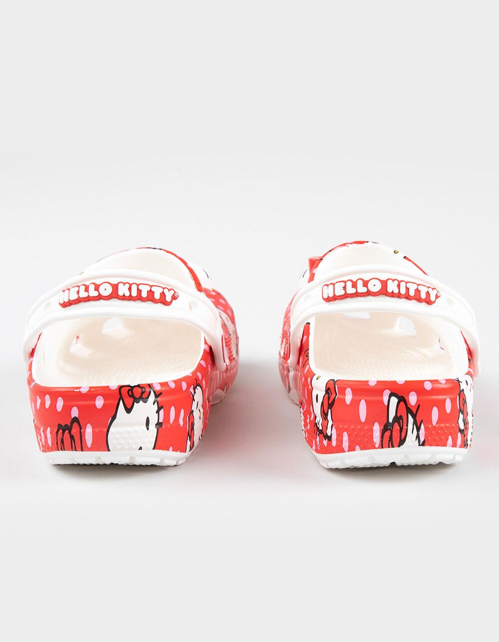 CROCS x Hello Kitty Womens Classic Clogs - RED Product Image
