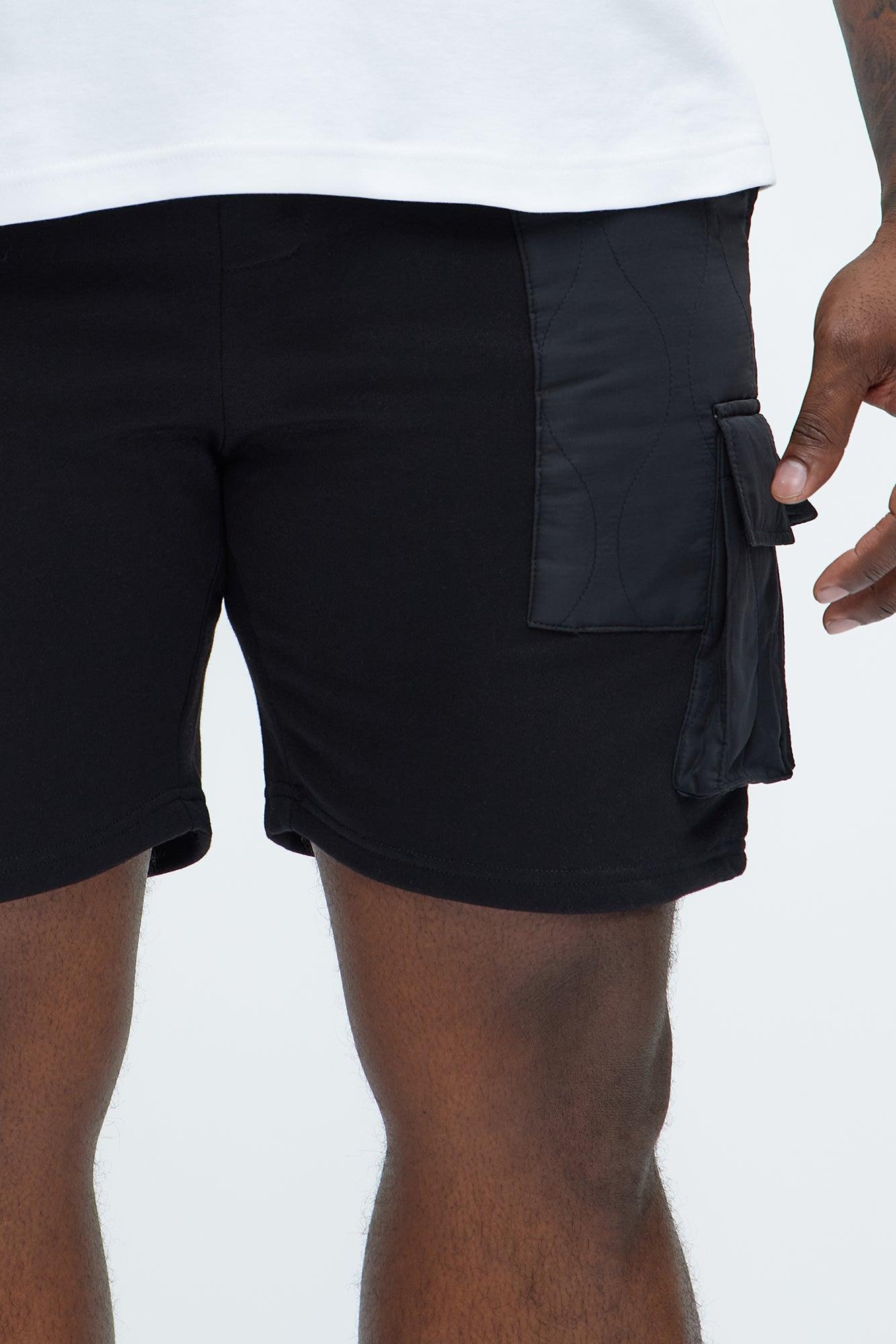 Trail Cargo Sweatshort - Black Product Image