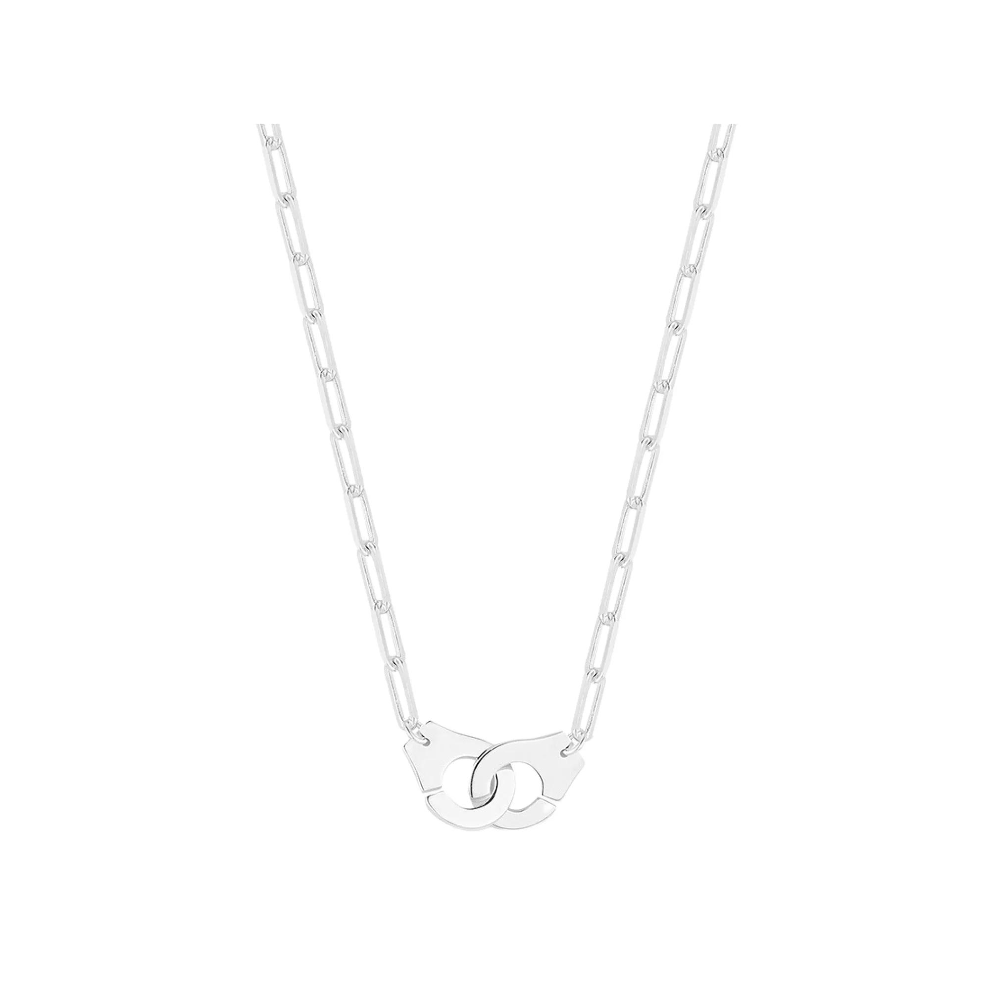 Sunkissed Sterling 14k Gold over Silver Handcuff Choker Necklace, Women's, Size: 15", Silver Tone Product Image