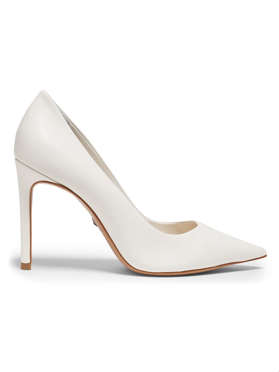 Lou High Stiletto White Pump Female Product Image